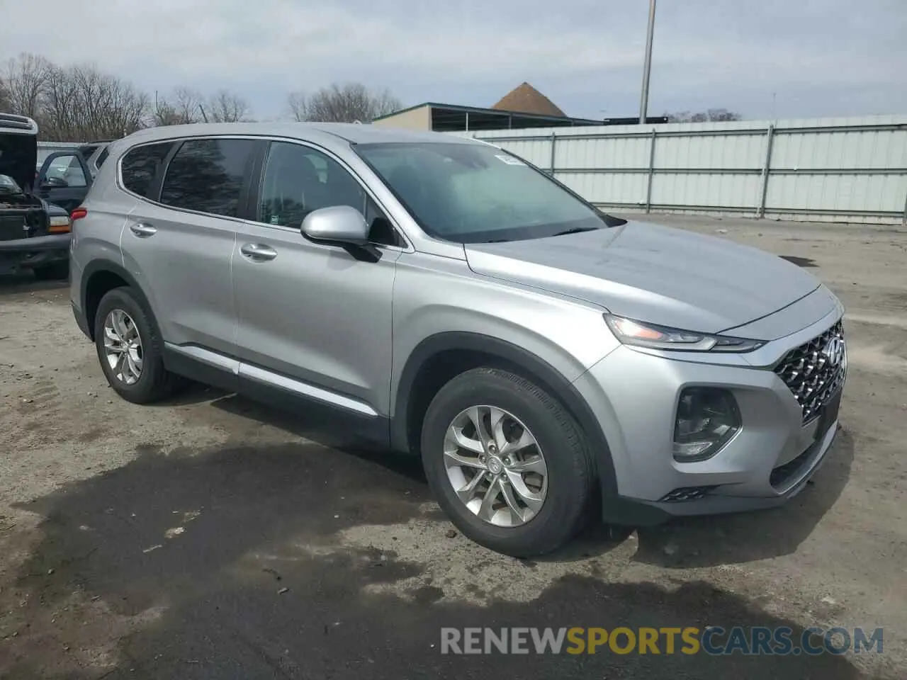4 Photograph of a damaged car 5NMS2CAD2LH300990 HYUNDAI SANTA FE 2020