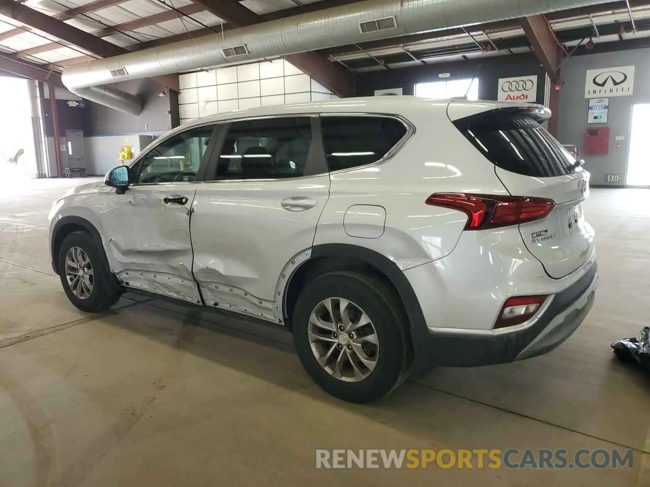 2 Photograph of a damaged car 5NMS2CAD3LH167849 HYUNDAI SANTA FE 2020