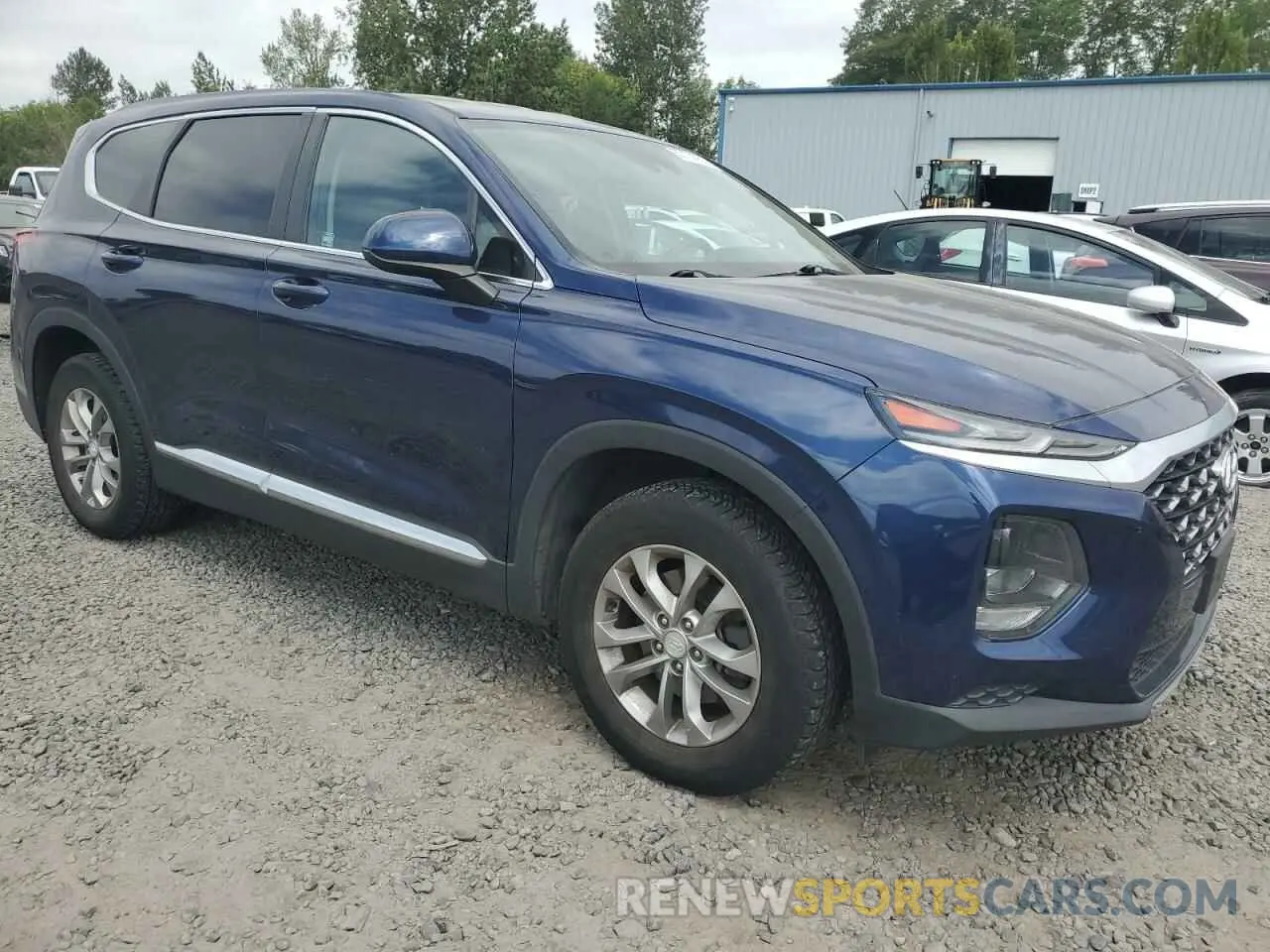 4 Фотография поврежденного автомобиля 5NMS2CAD4LH179007 HYUNDAI SANTA FE 2020