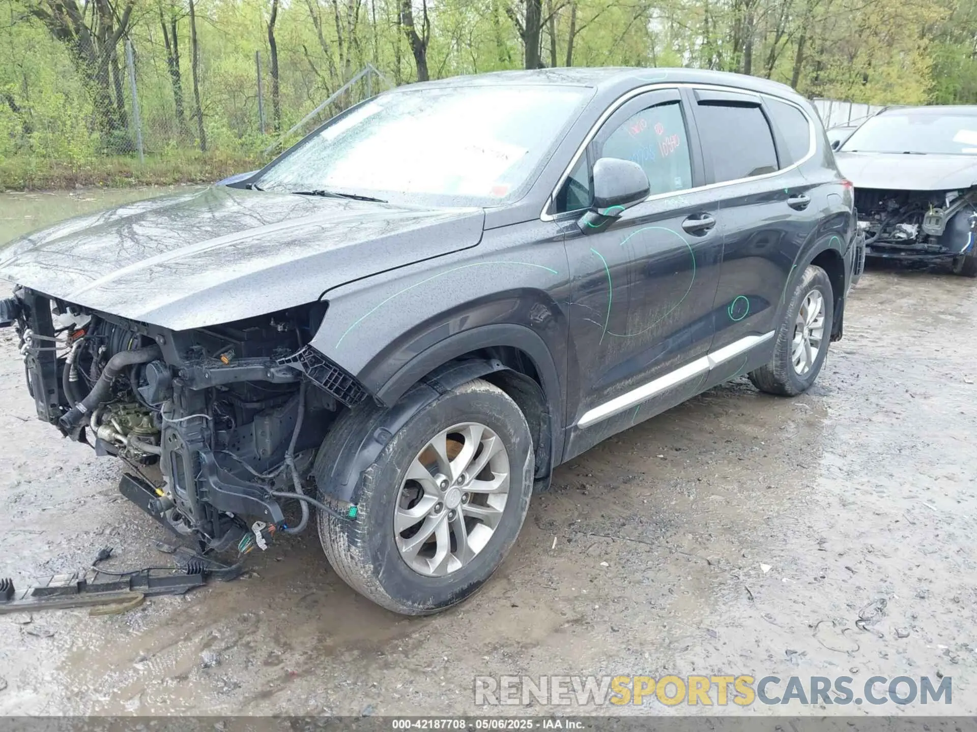2 Фотография поврежденного автомобиля 5NMS2CAD4LH245958 HYUNDAI SANTA FE 2020