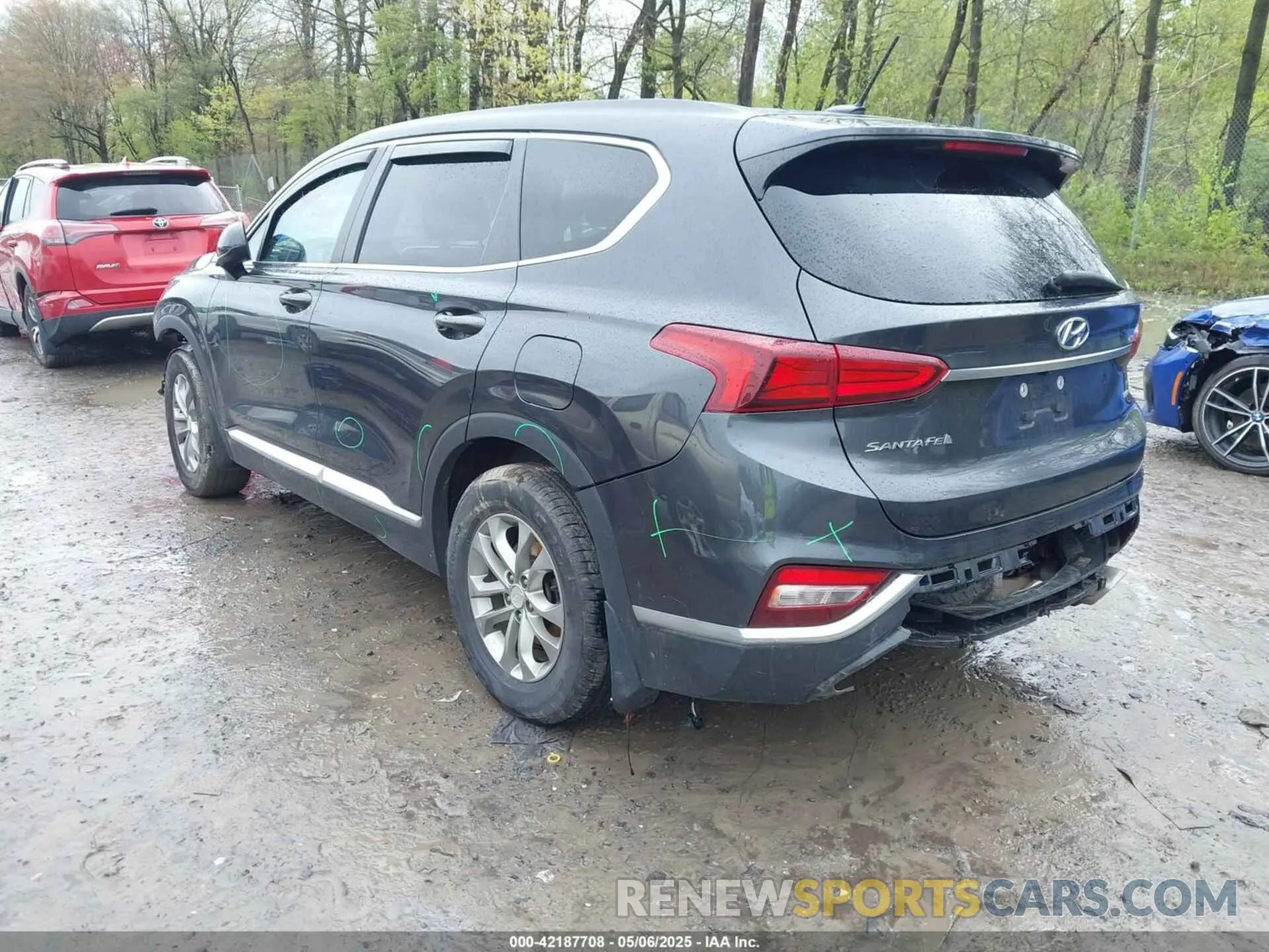 3 Фотография поврежденного автомобиля 5NMS2CAD4LH245958 HYUNDAI SANTA FE 2020