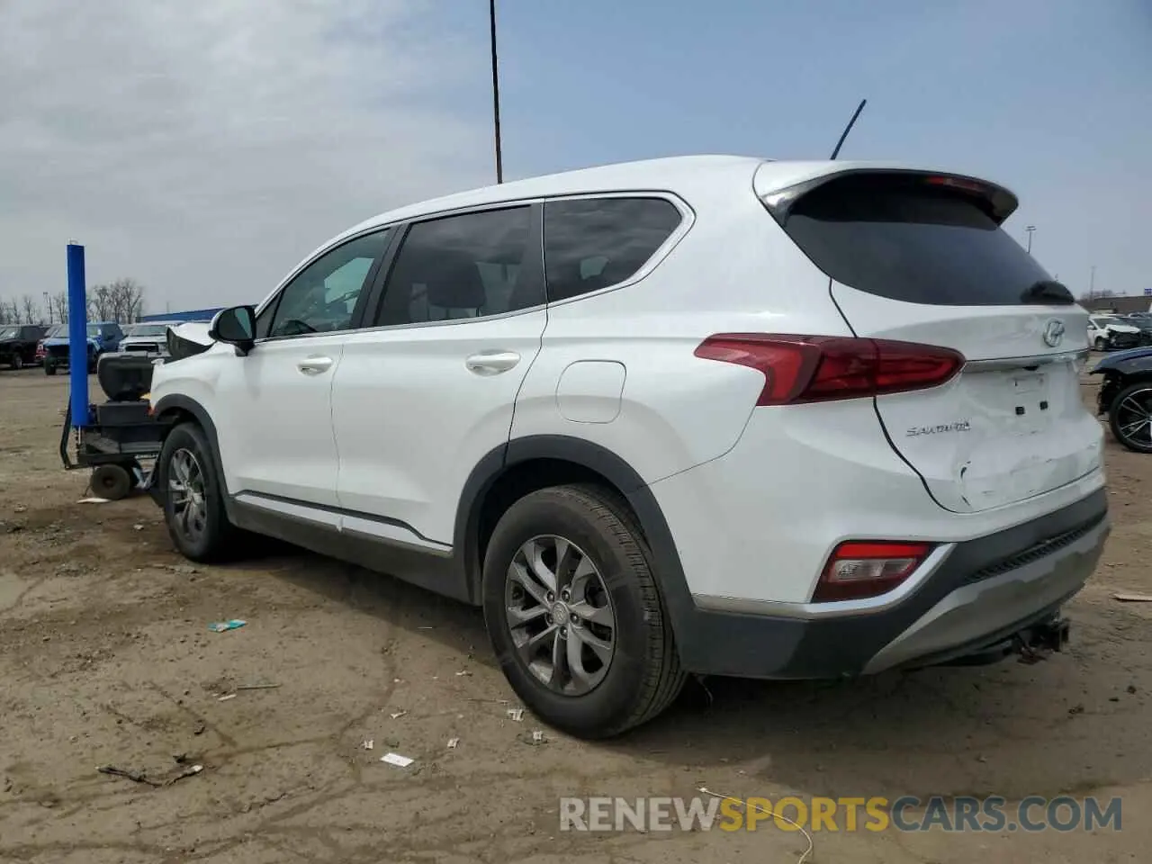 2 Photograph of a damaged car 5NMS2CAD6LH191613 HYUNDAI SANTA FE 2020