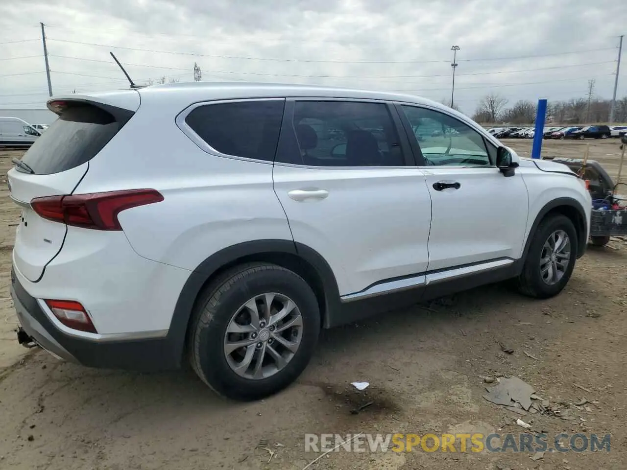 3 Photograph of a damaged car 5NMS2CAD6LH191613 HYUNDAI SANTA FE 2020