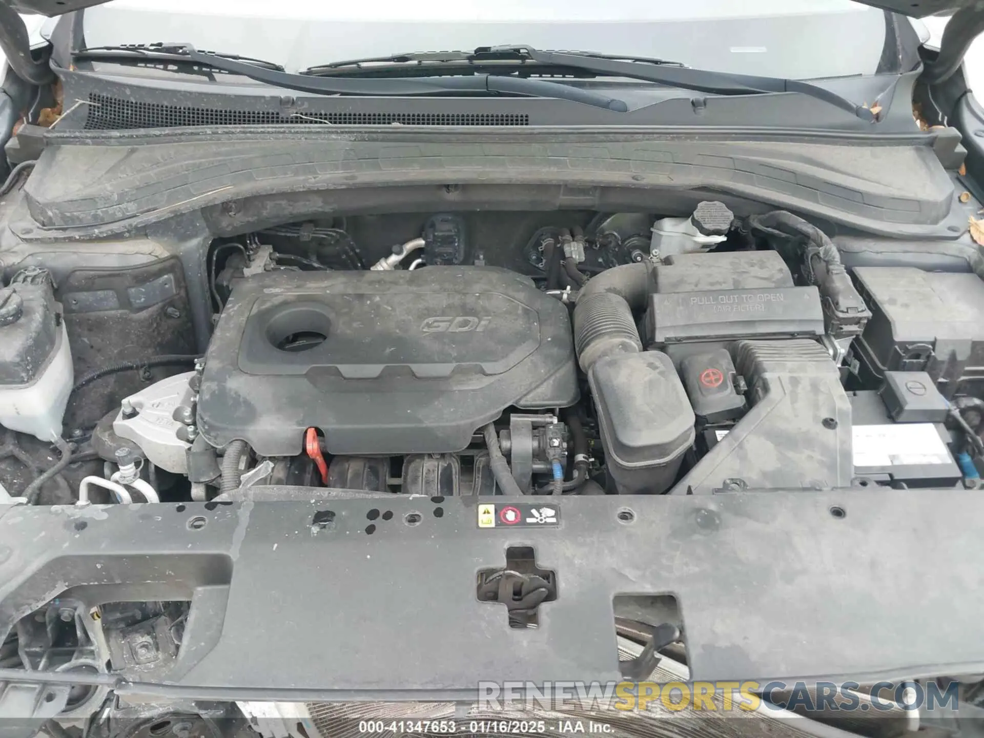 10 Фотография поврежденного автомобиля 5NMS2CAD7LH151671 HYUNDAI SANTA FE 2020