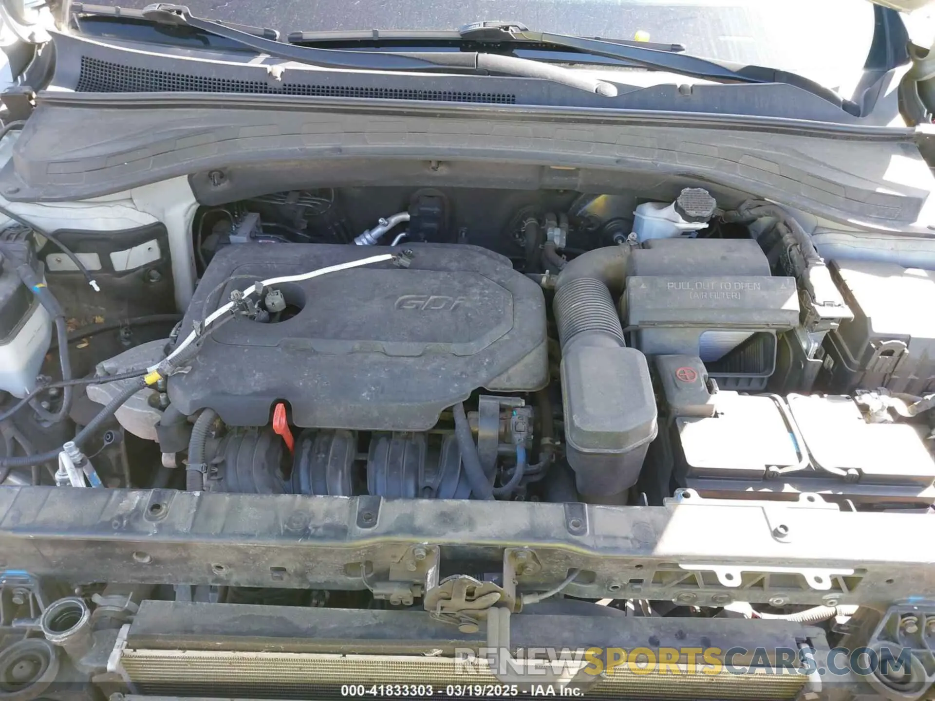 10 Photograph of a damaged car 5NMS2CAD7LH269302 HYUNDAI SANTA FE 2020