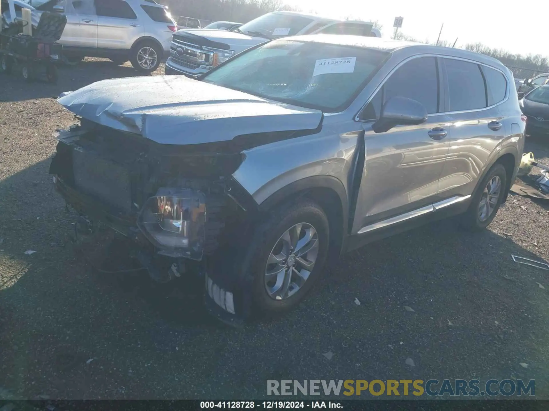 2 Photograph of a damaged car 5NMS2CAD7LH280610 HYUNDAI SANTA FE 2020