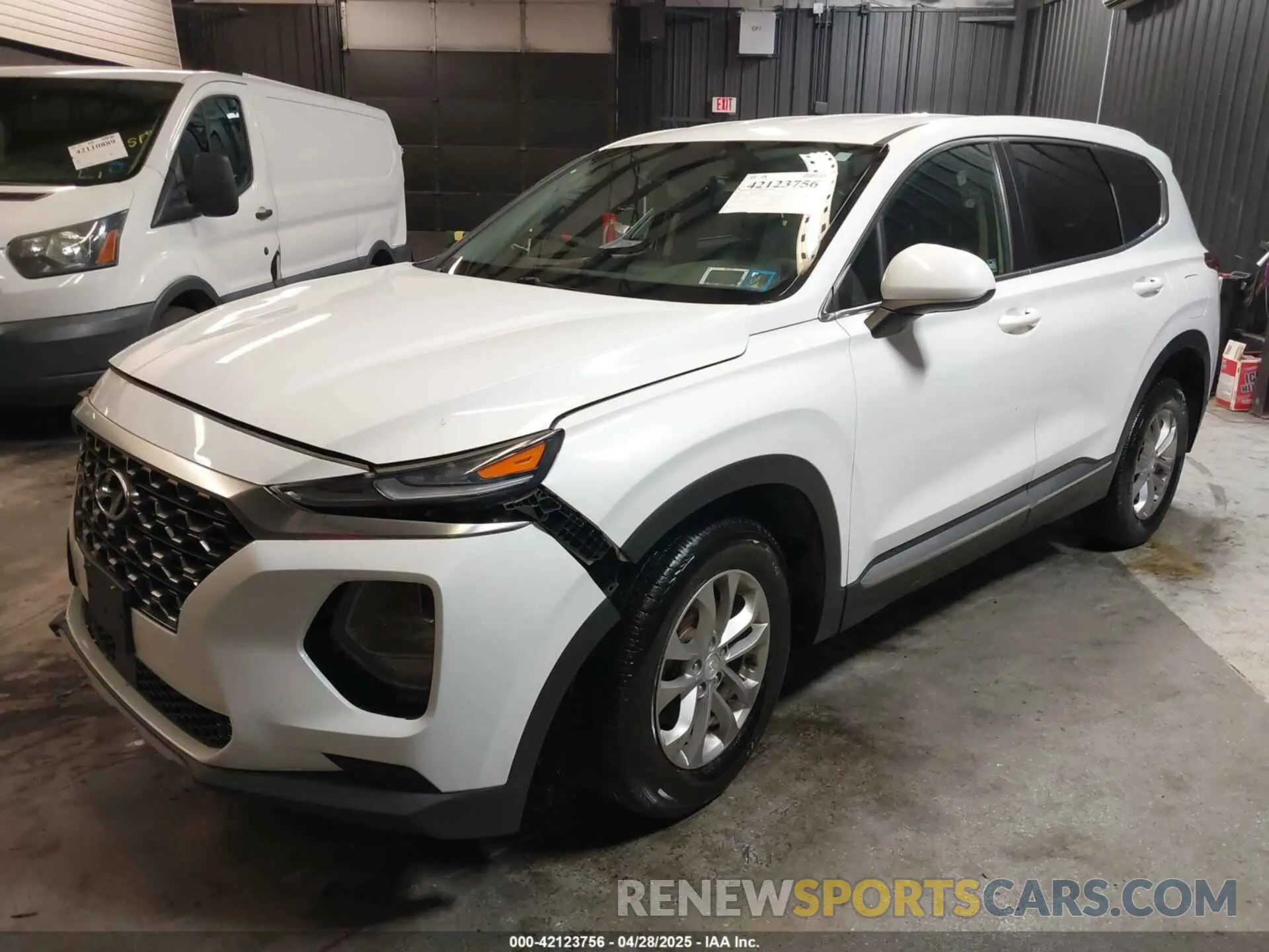 2 Photograph of a damaged car 5NMS2CAD8LH163523 HYUNDAI SANTA FE 2020
