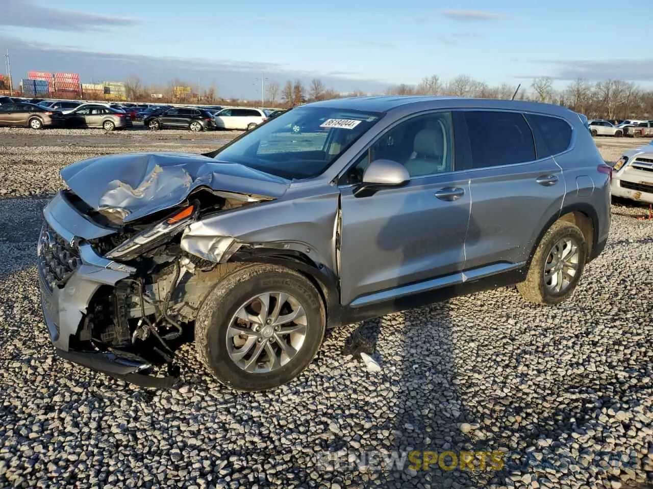 1 Photograph of a damaged car 5NMS2CADXLH272985 HYUNDAI SANTA FE 2020