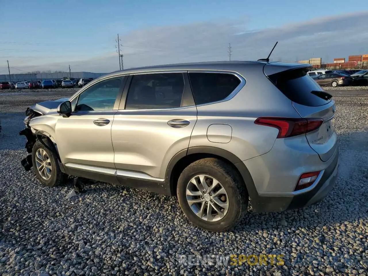 2 Photograph of a damaged car 5NMS2CADXLH272985 HYUNDAI SANTA FE 2020