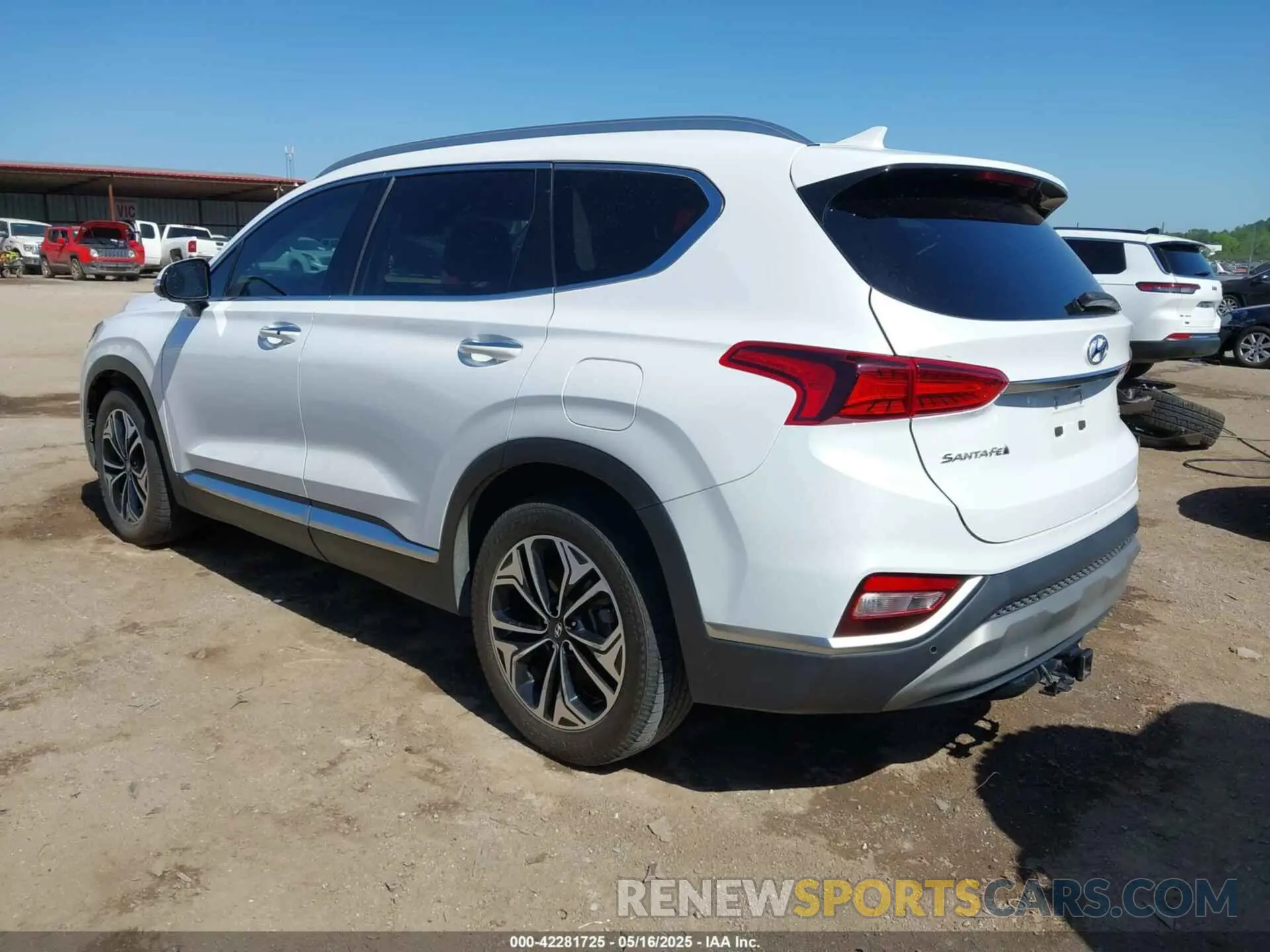 3 Фотография поврежденного автомобиля 5NMS33AA1LH279410 HYUNDAI SANTA FE 2020