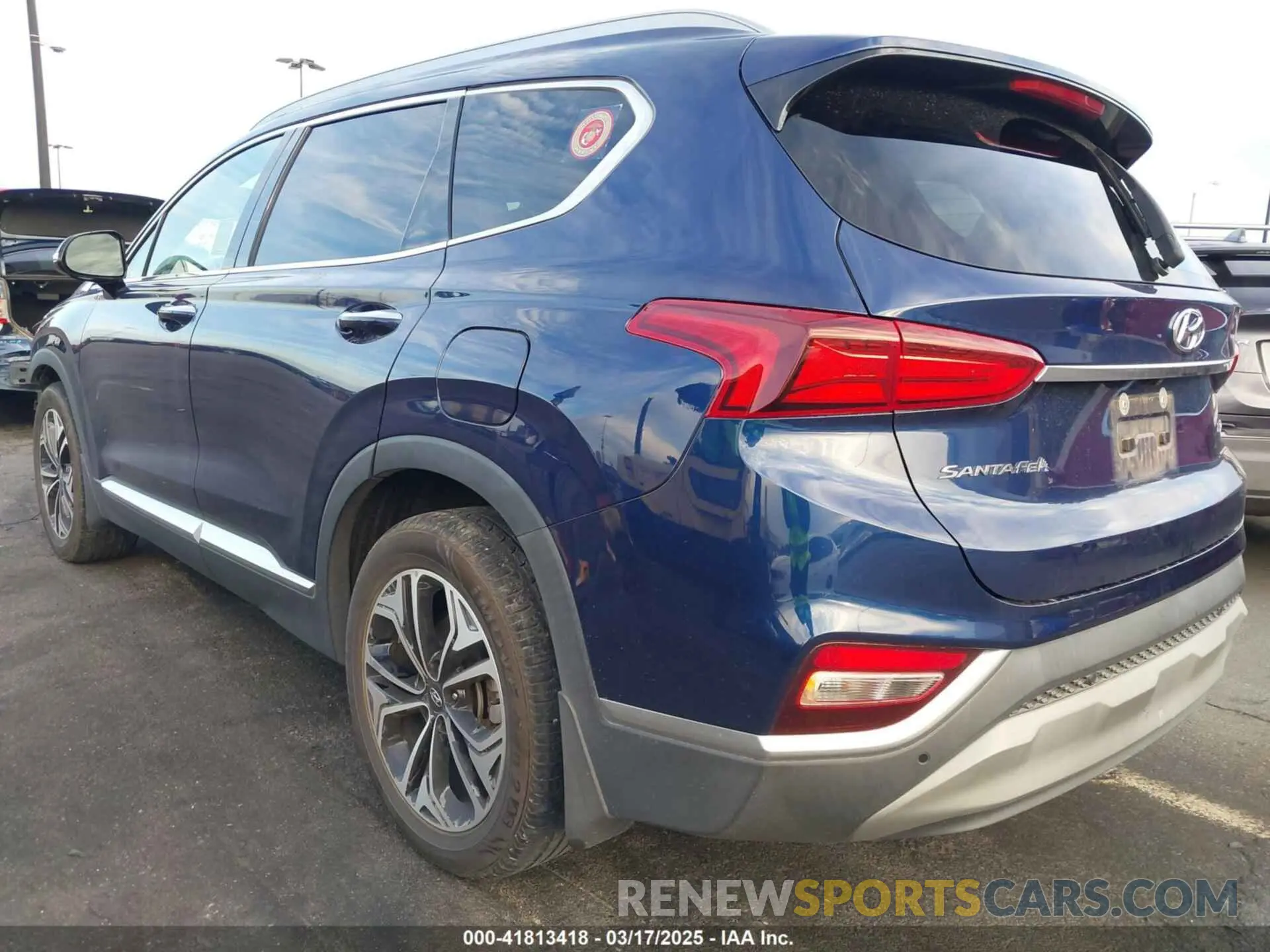 3 Photograph of a damaged car 5NMS33AA2LH156683 HYUNDAI SANTA FE 2020