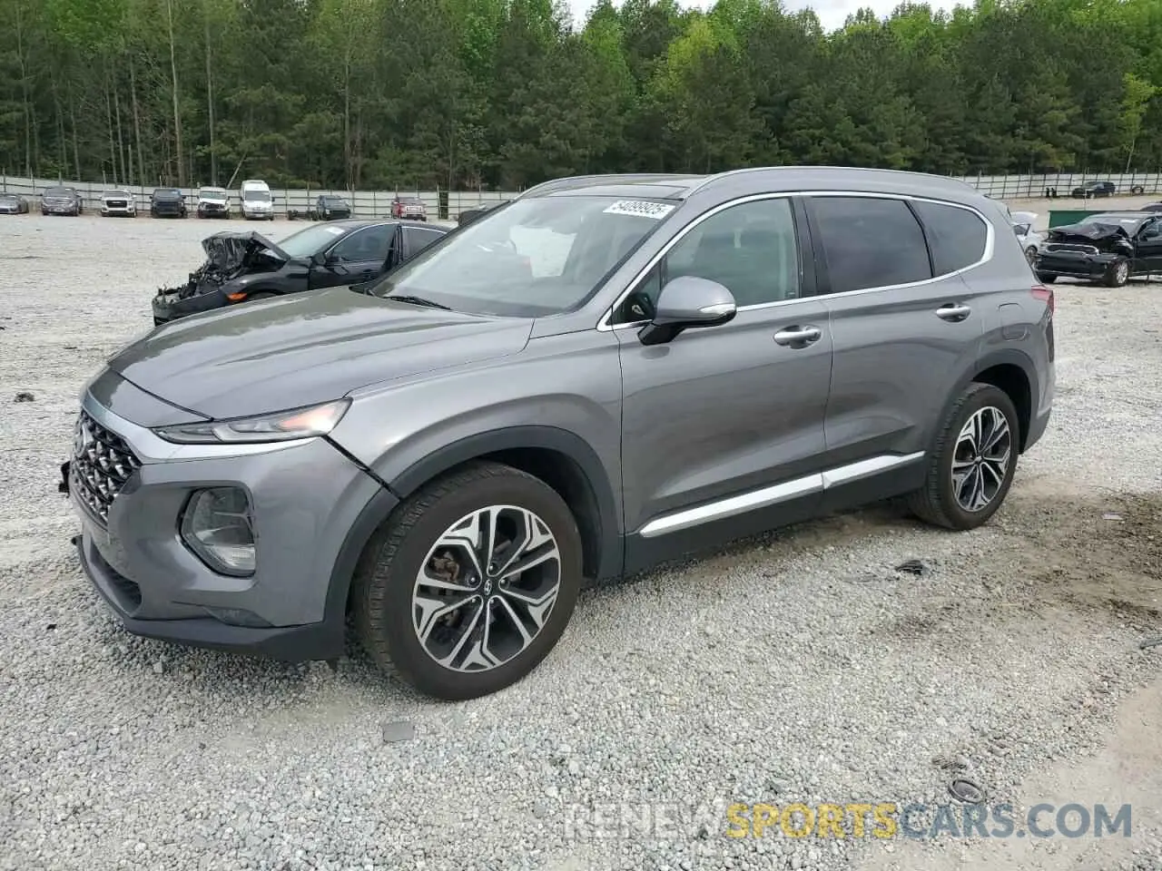 1 Photograph of a damaged car 5NMS33AA2LH159289 HYUNDAI SANTA FE 2020