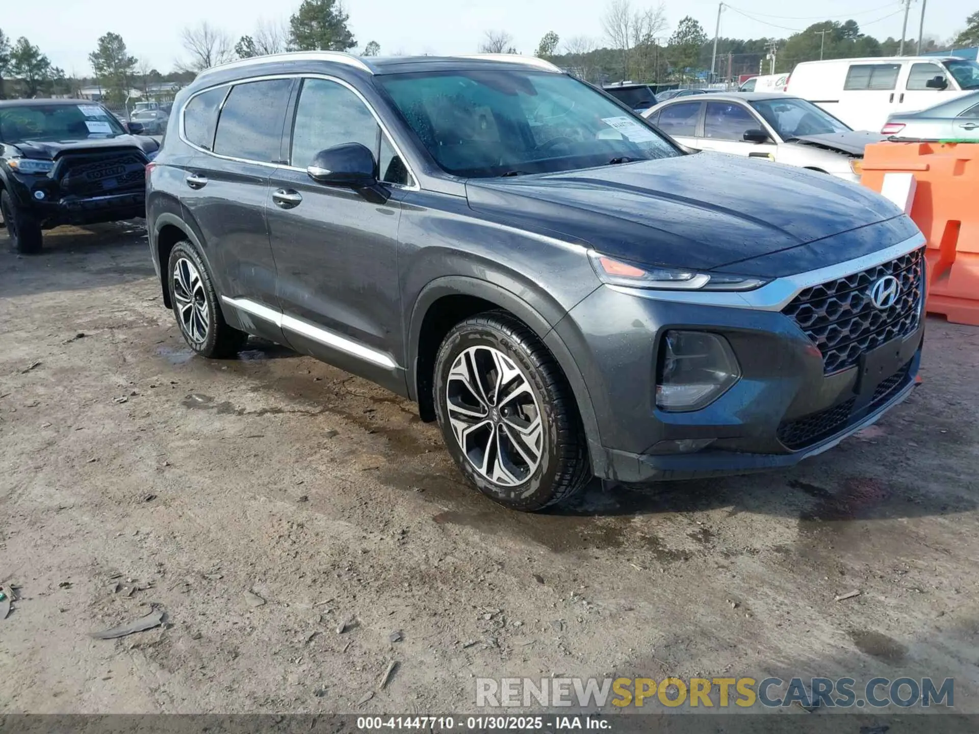 1 Photograph of a damaged car 5NMS33AA4LH272449 HYUNDAI SANTA FE 2020