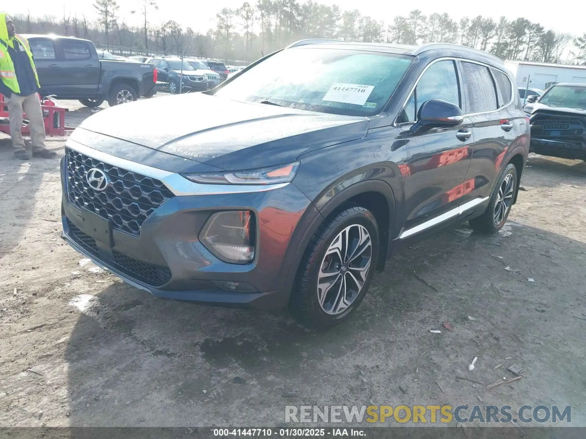 2 Photograph of a damaged car 5NMS33AA4LH272449 HYUNDAI SANTA FE 2020