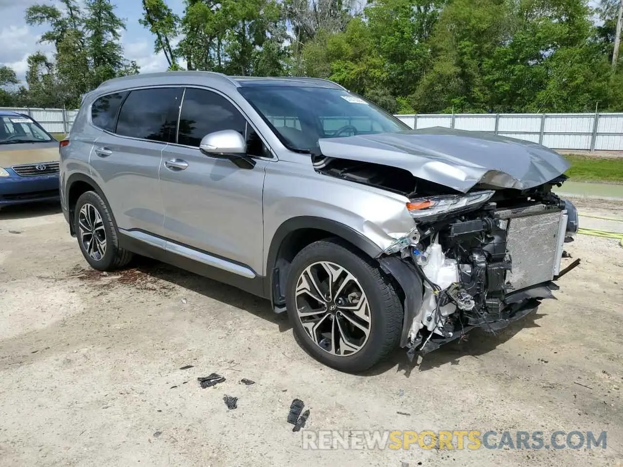 4 Photograph of a damaged car 5NMS33AA4LH281149 HYUNDAI SANTA FE 2020