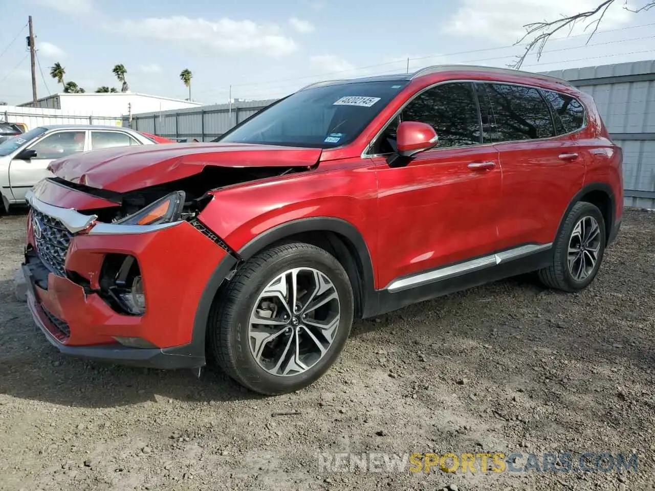 1 Photograph of a damaged car 5NMS33AA5LH292127 HYUNDAI SANTA FE 2020