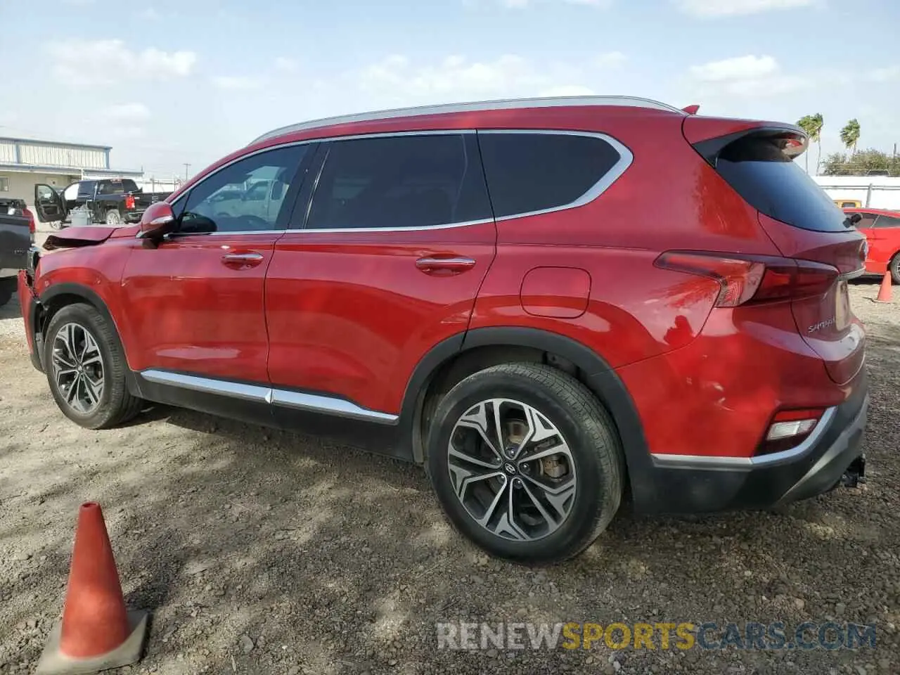 2 Photograph of a damaged car 5NMS33AA5LH292127 HYUNDAI SANTA FE 2020