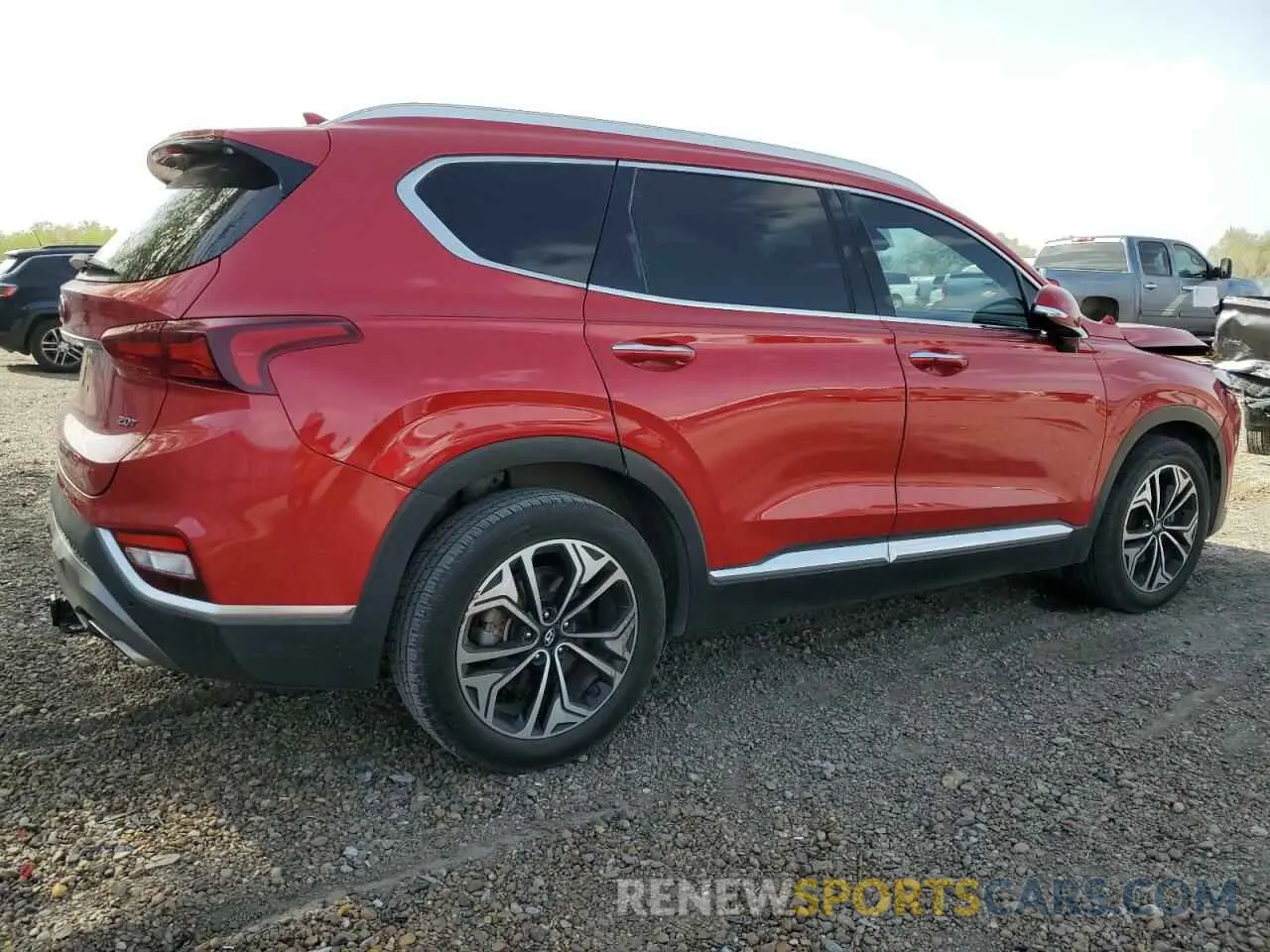 3 Photograph of a damaged car 5NMS33AA5LH292127 HYUNDAI SANTA FE 2020