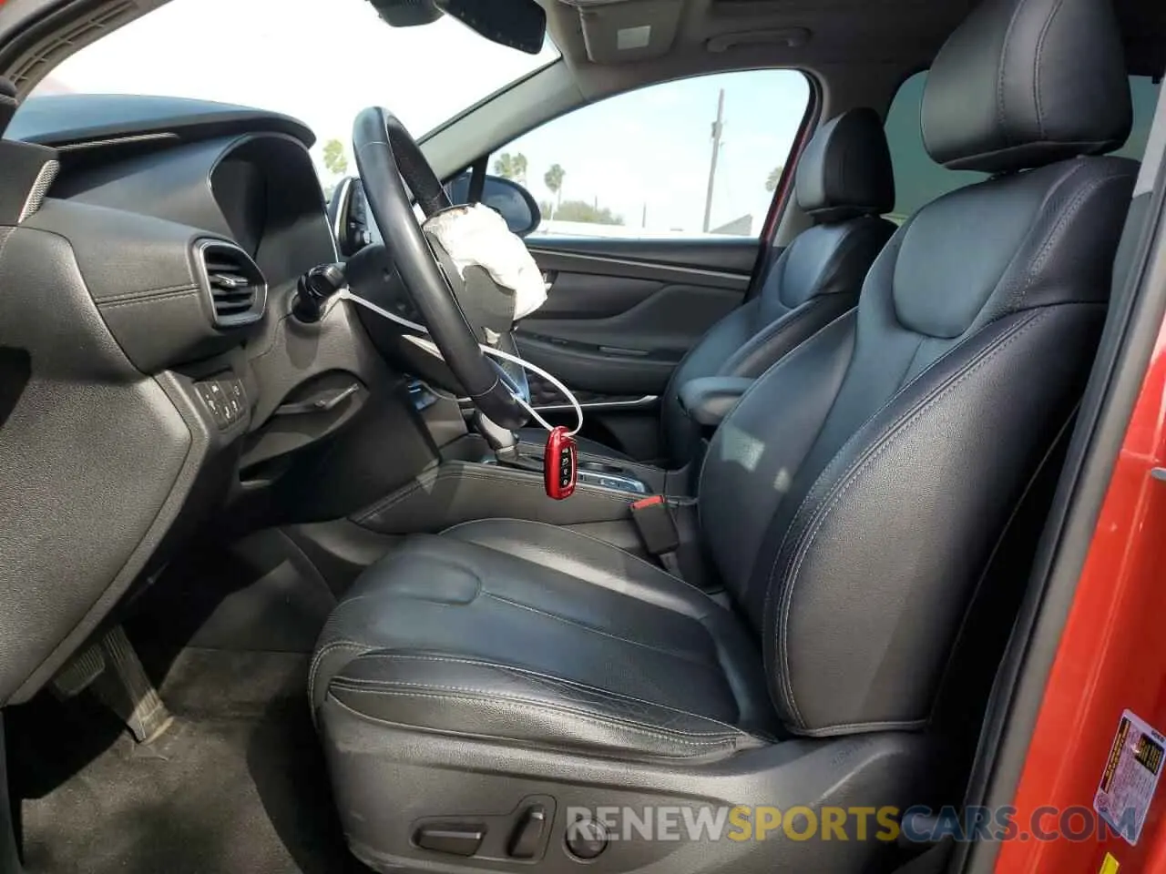 7 Photograph of a damaged car 5NMS33AA5LH292127 HYUNDAI SANTA FE 2020