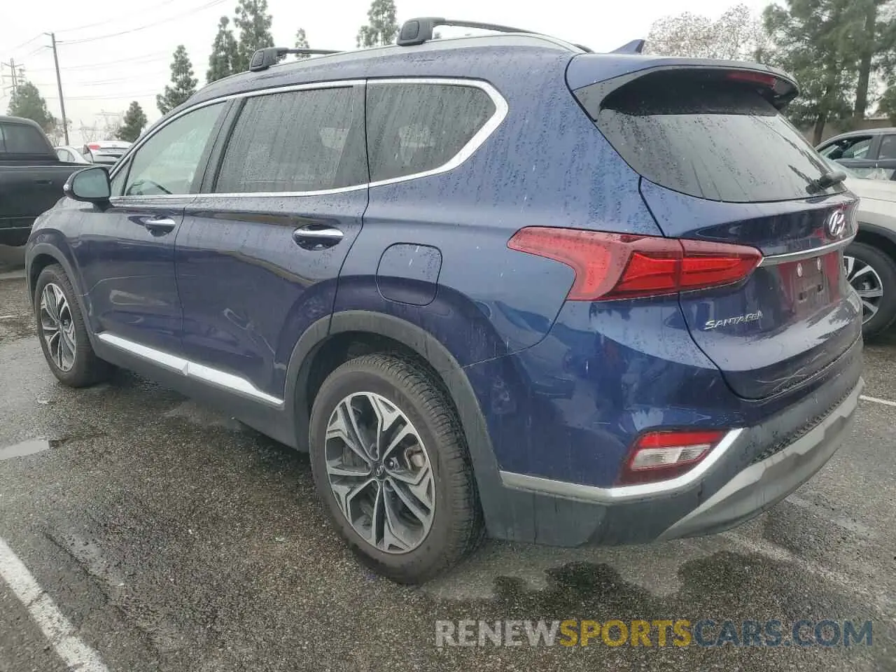 2 Photograph of a damaged car 5NMS33AA8LH155473 HYUNDAI SANTA FE 2020
