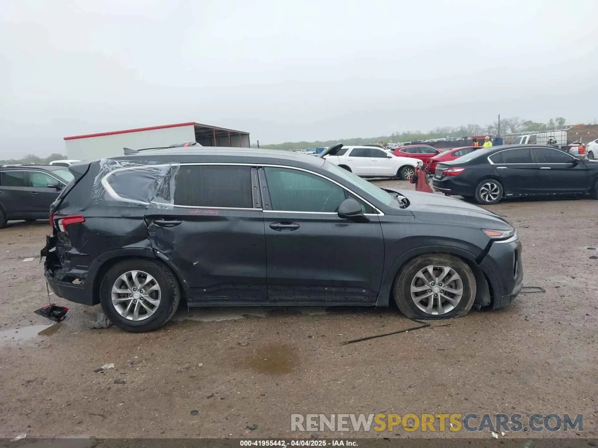 13 Фотография поврежденного автомобиля 5NMS33AD0LH224067 HYUNDAI SANTA FE 2020