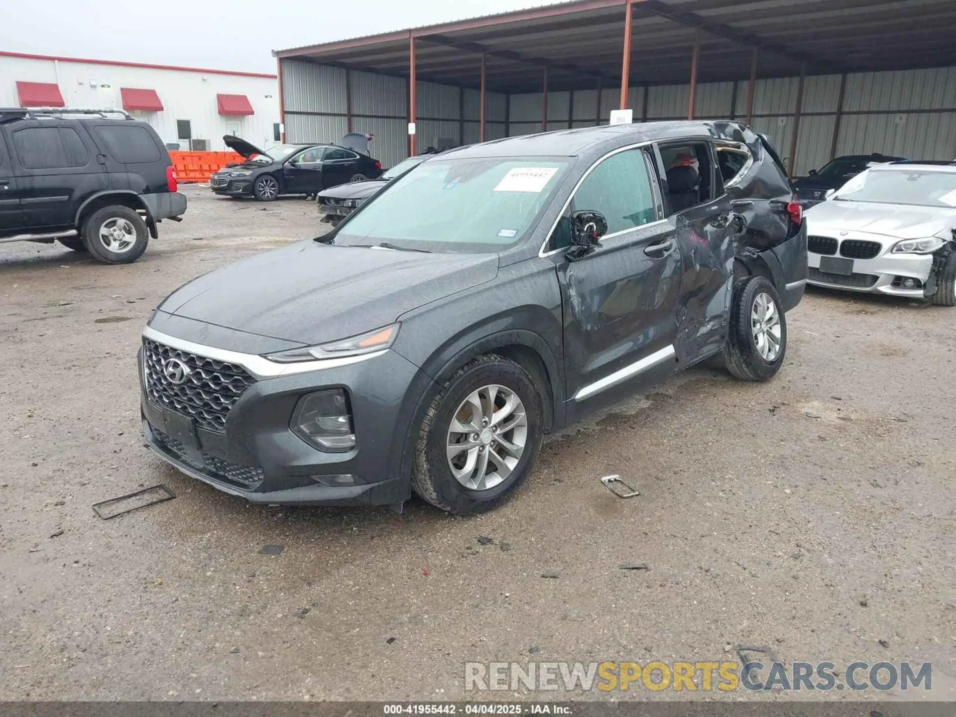 2 Фотография поврежденного автомобиля 5NMS33AD0LH224067 HYUNDAI SANTA FE 2020