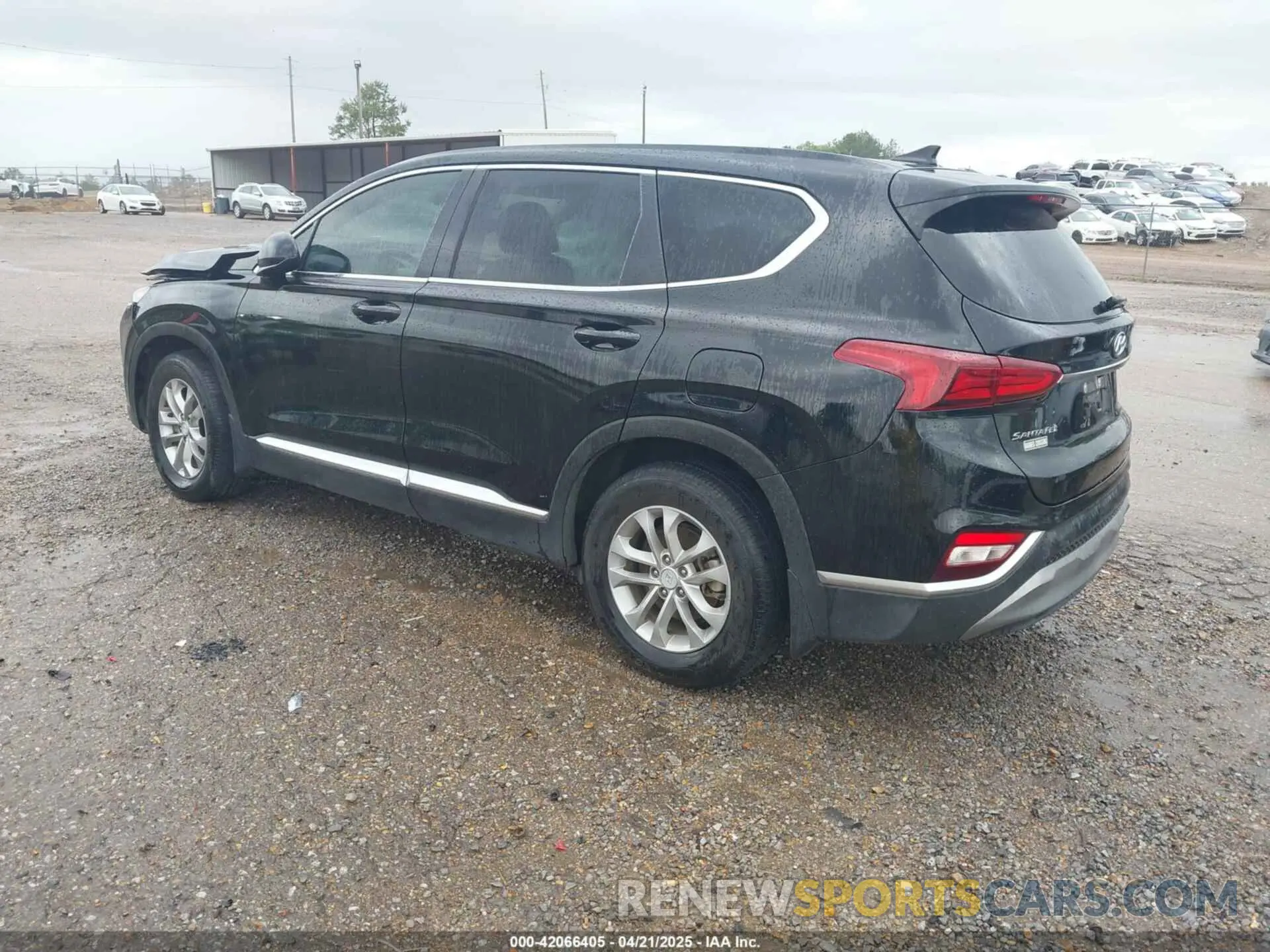 3 Фотография поврежденного автомобиля 5NMS33AD0LH243458 HYUNDAI SANTA FE 2020