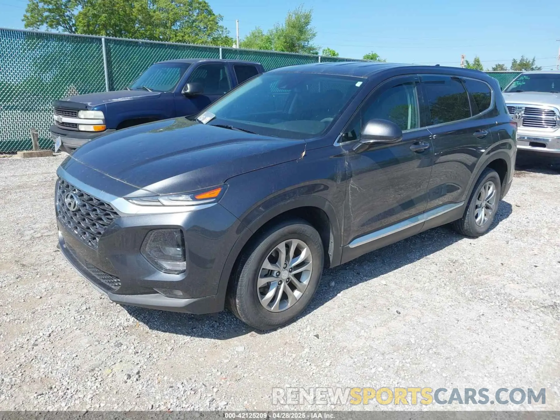 2 Photograph of a damaged car 5NMS33AD1LH207018 HYUNDAI SANTA FE 2020