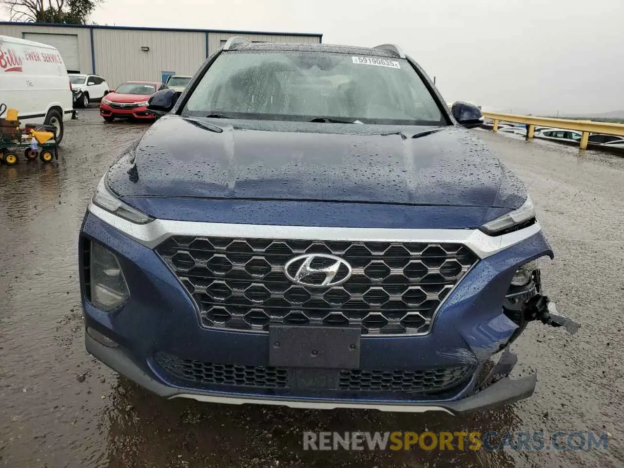 5 Photograph of a damaged car 5NMS33AD3LH256415 HYUNDAI SANTA FE 2020
