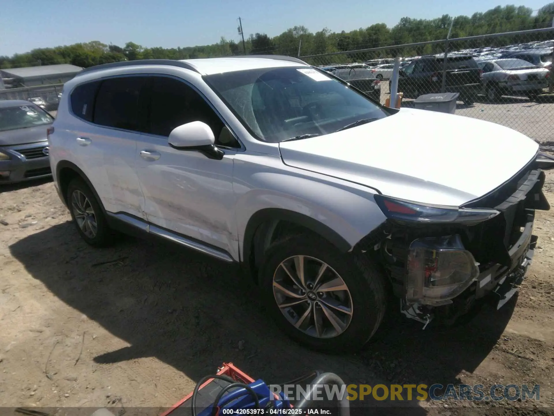 1 Фотография поврежденного автомобиля 5NMS33AD4LH143976 HYUNDAI SANTA FE 2020