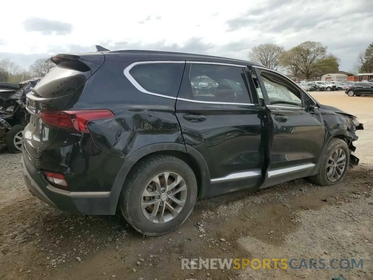 3 Фотография поврежденного автомобиля 5NMS33AD4LH203612 HYUNDAI SANTA FE 2020