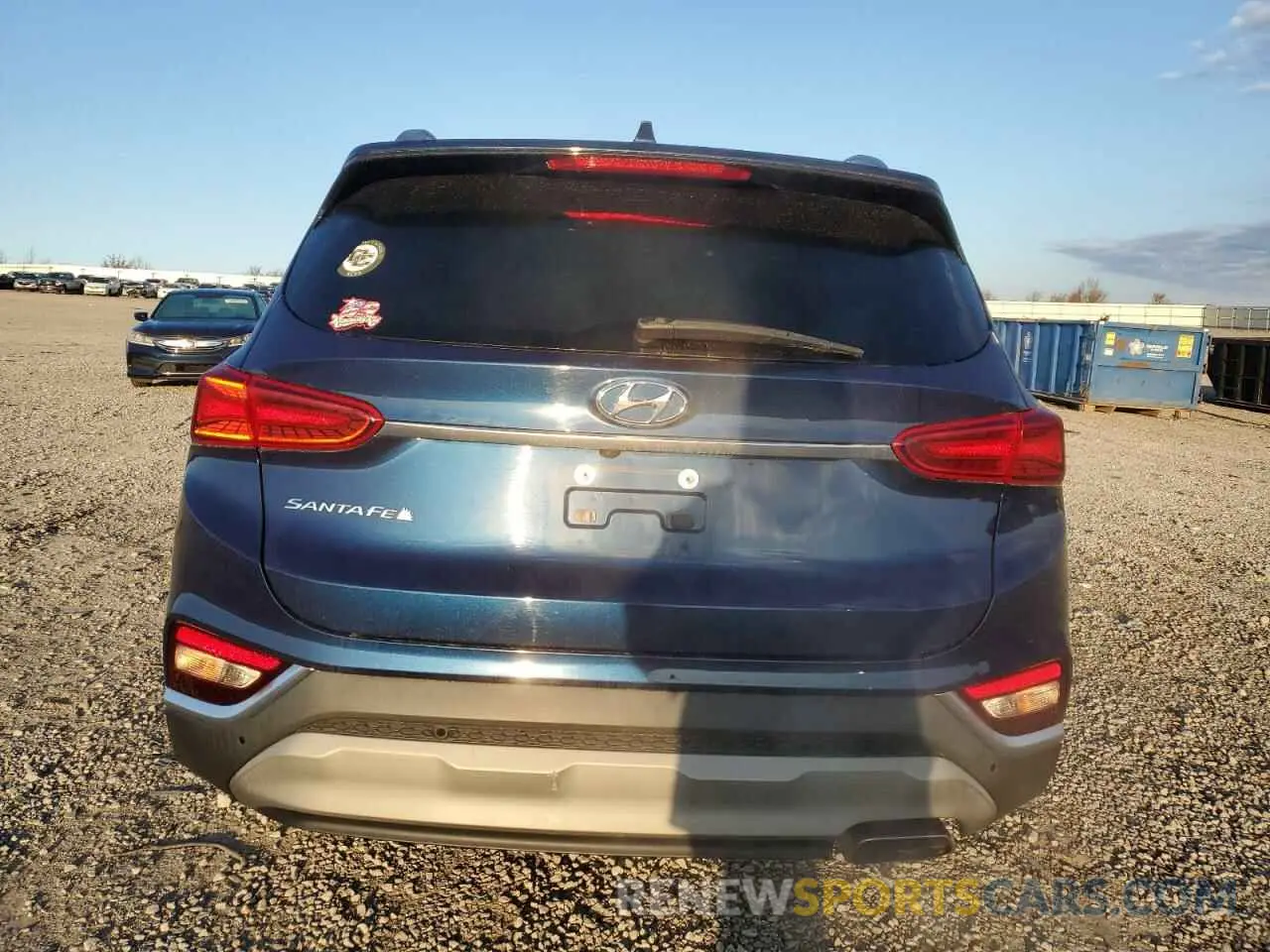 6 Фотография поврежденного автомобиля 5NMS33AD4LH210799 HYUNDAI SANTA FE 2020