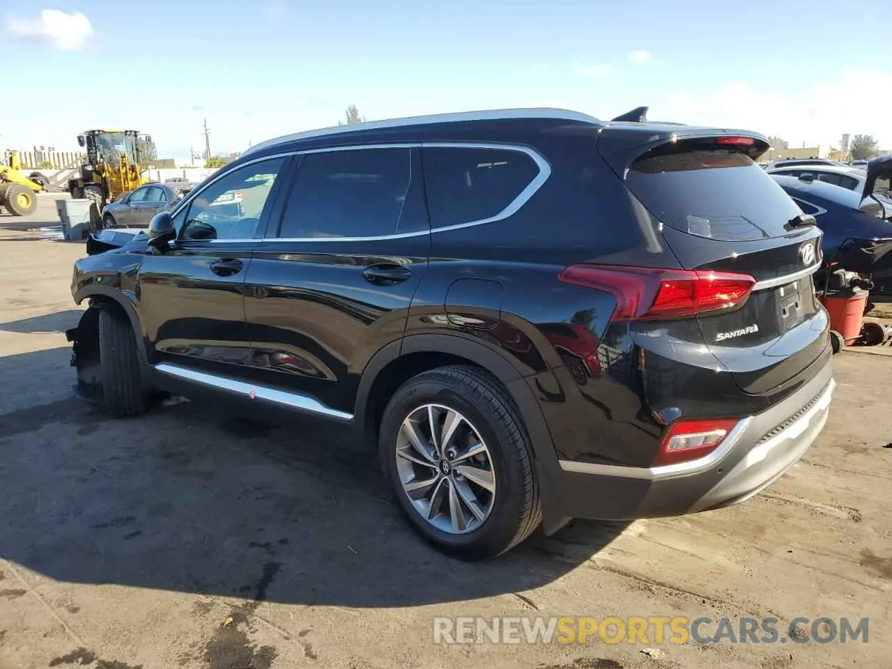 2 Photograph of a damaged car 5NMS33AD4LH249067 HYUNDAI SANTA FE 2020