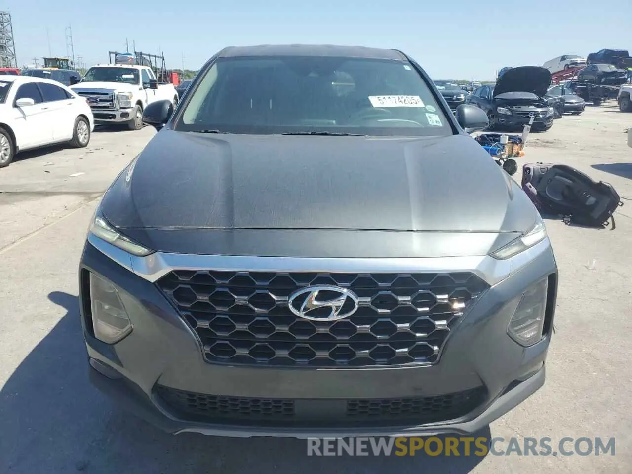 5 Photograph of a damaged car 5NMS33AD4LH260859 HYUNDAI SANTA FE 2020