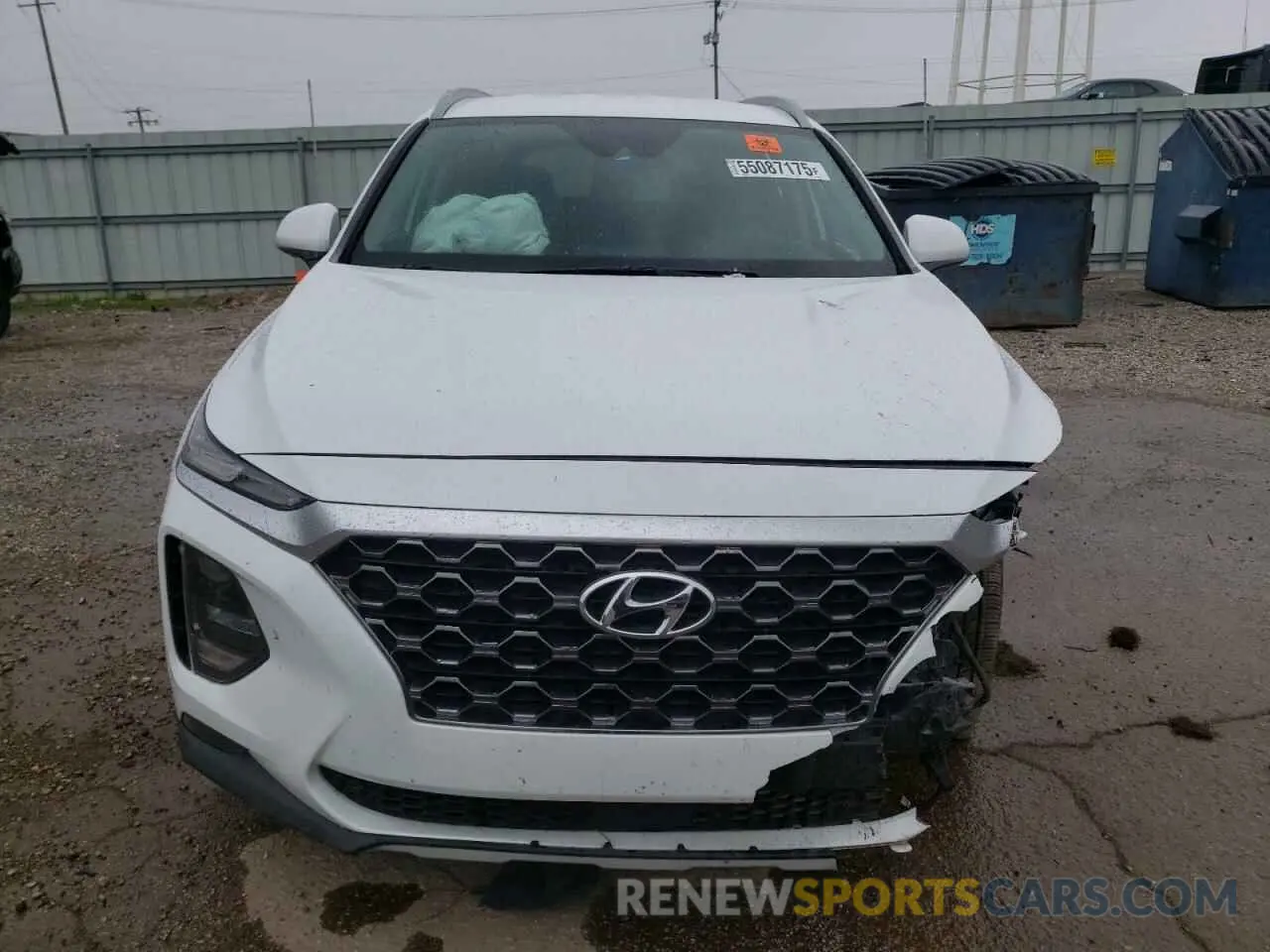 5 Photograph of a damaged car 5NMS33AD5LH190708 HYUNDAI SANTA FE 2020