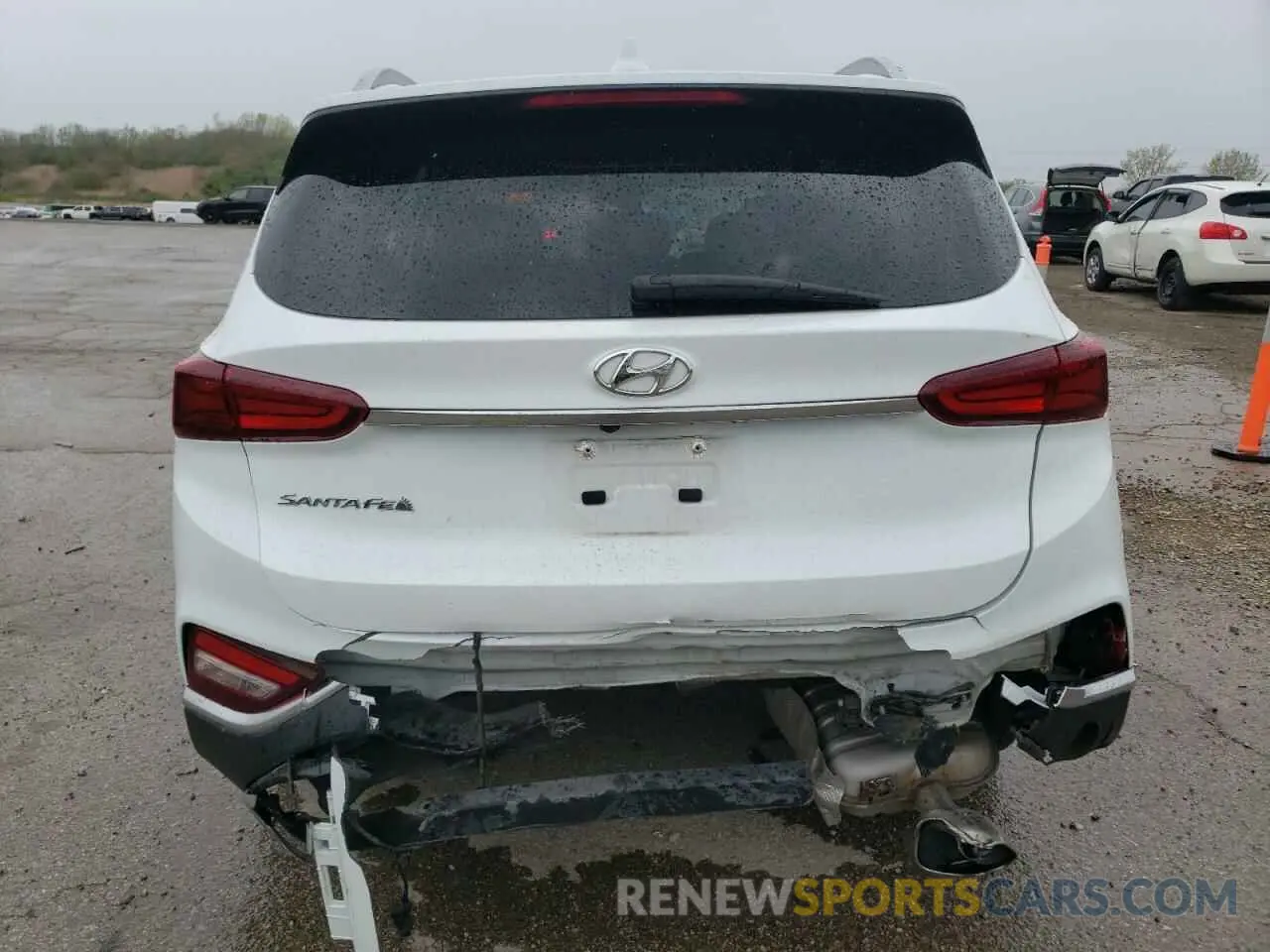 6 Photograph of a damaged car 5NMS33AD5LH190708 HYUNDAI SANTA FE 2020