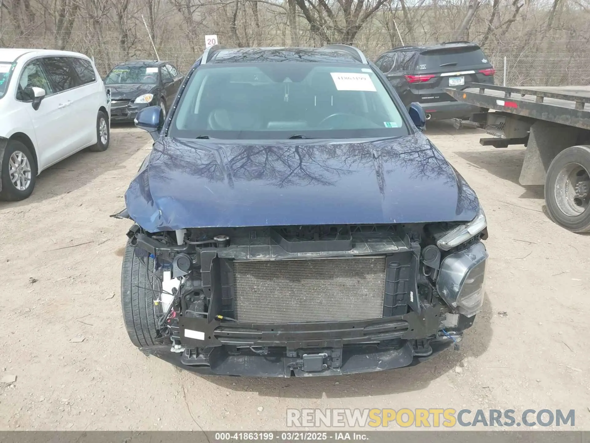 12 Photograph of a damaged car 5NMS33AD5LH211881 HYUNDAI SANTA FE 2020