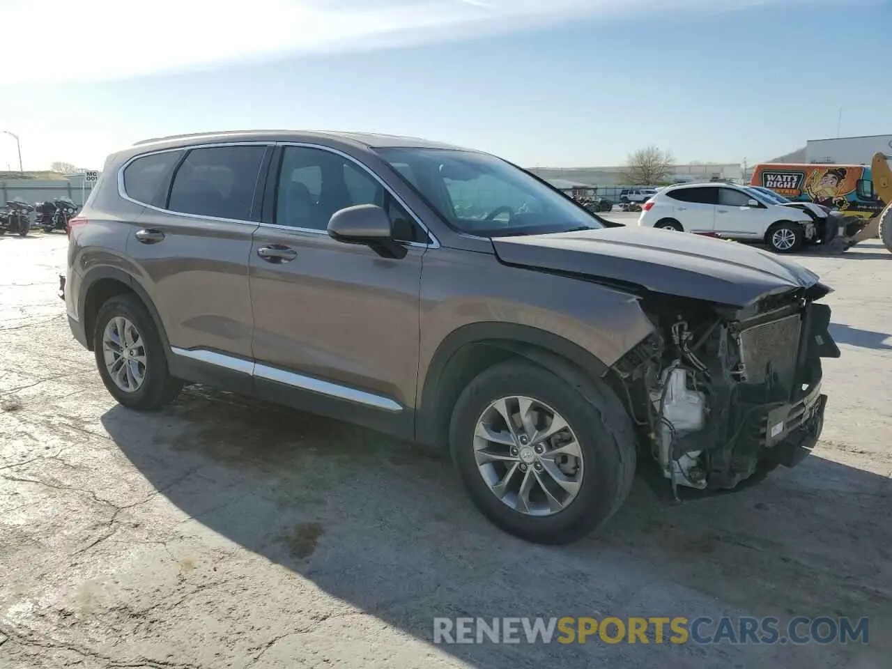 4 Фотография поврежденного автомобиля 5NMS33AD6LH165008 HYUNDAI SANTA FE 2020