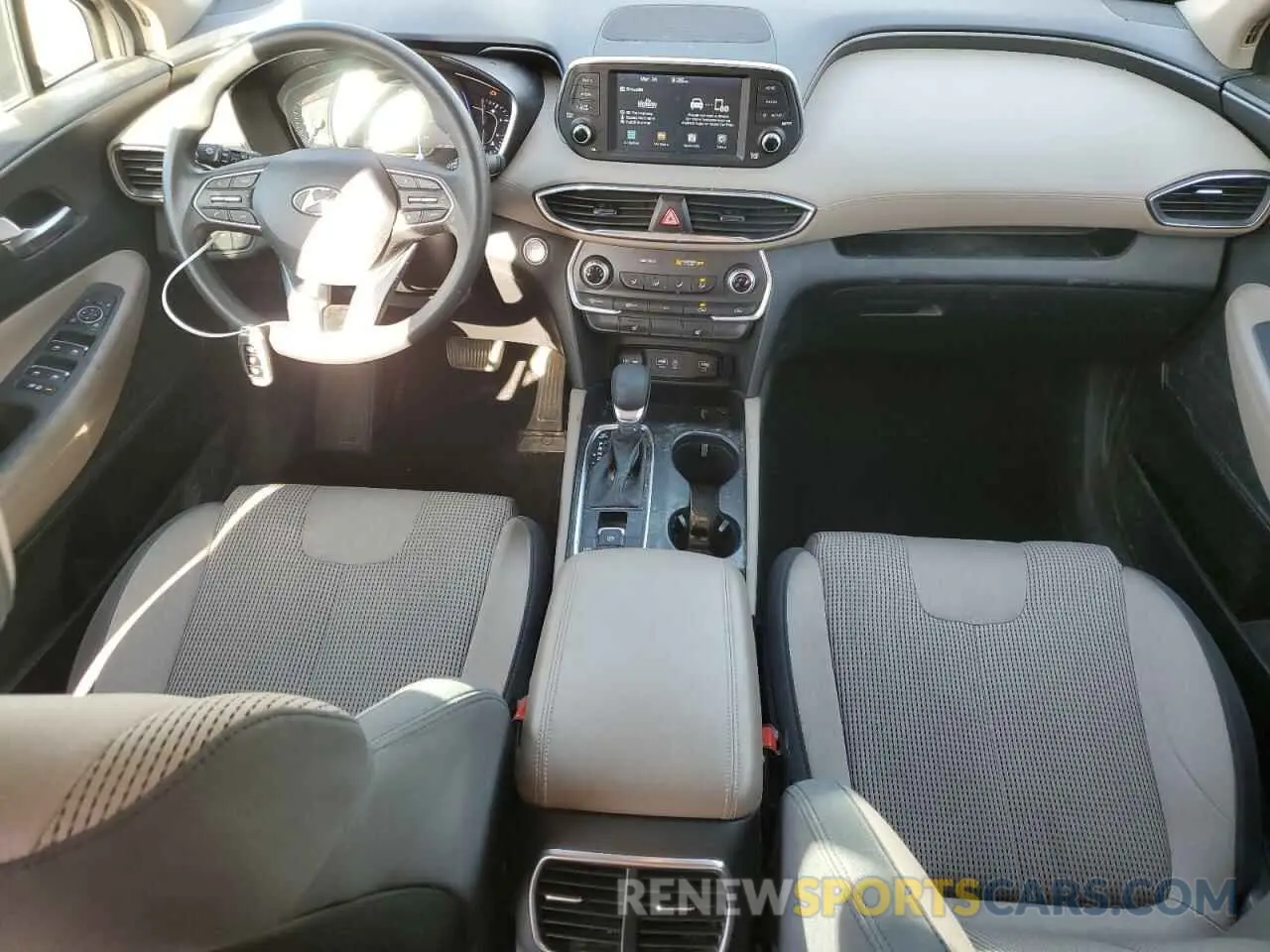 8 Фотография поврежденного автомобиля 5NMS33AD6LH165008 HYUNDAI SANTA FE 2020