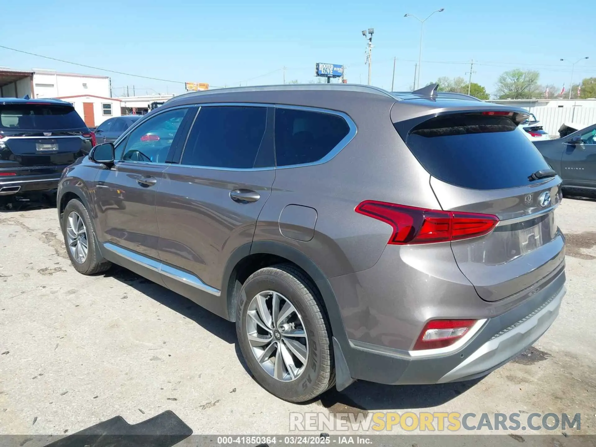 3 Photograph of a damaged car 5NMS33AD6LH187106 HYUNDAI SANTA FE 2020