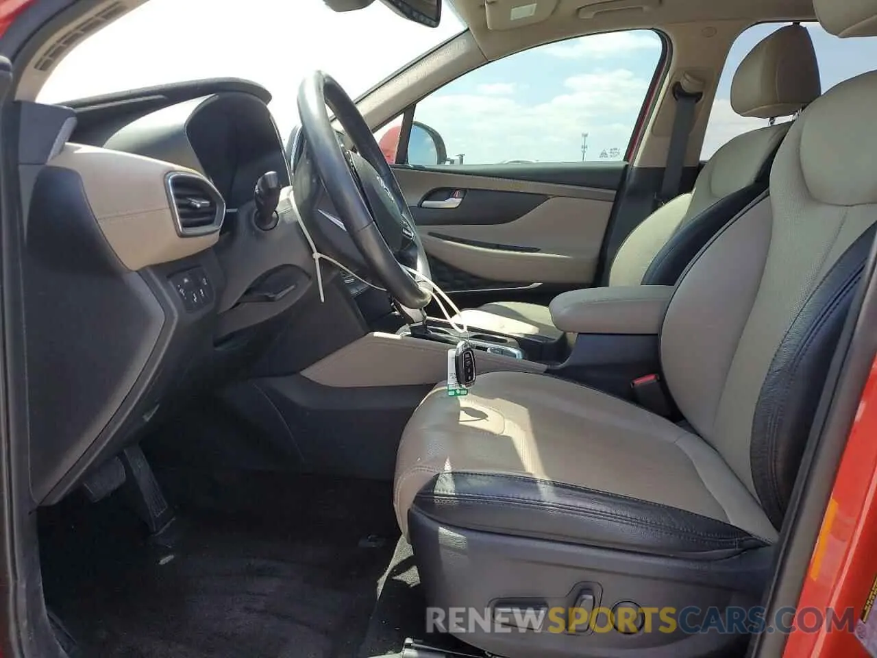 7 Photograph of a damaged car 5NMS33AD6LH212120 HYUNDAI SANTA FE 2020