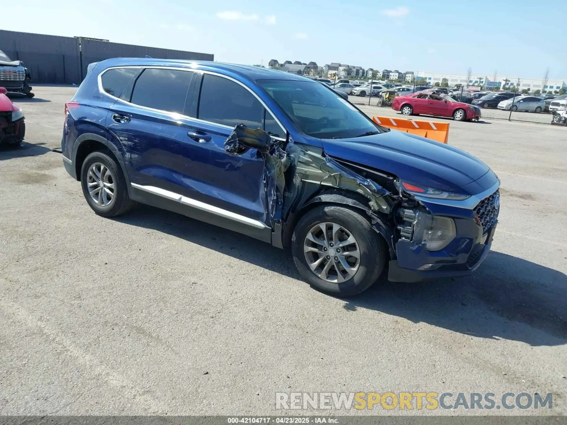 1 Photograph of a damaged car 5NMS33AD6LH227748 HYUNDAI SANTA FE 2020