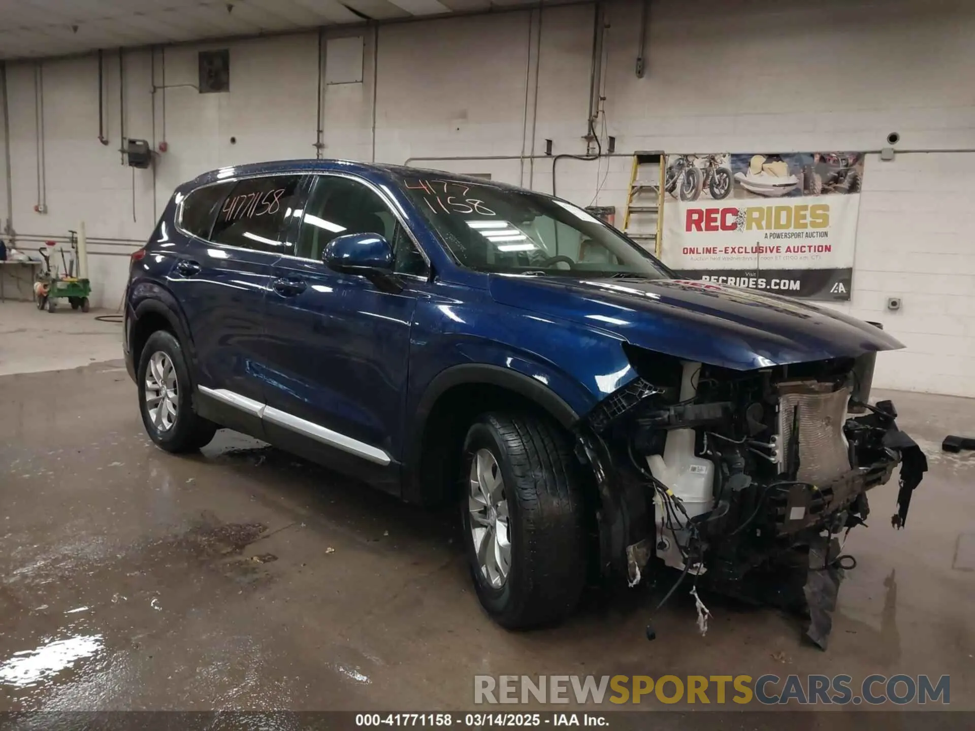 1 Photograph of a damaged car 5NMS33AD6LH238944 HYUNDAI SANTA FE 2020