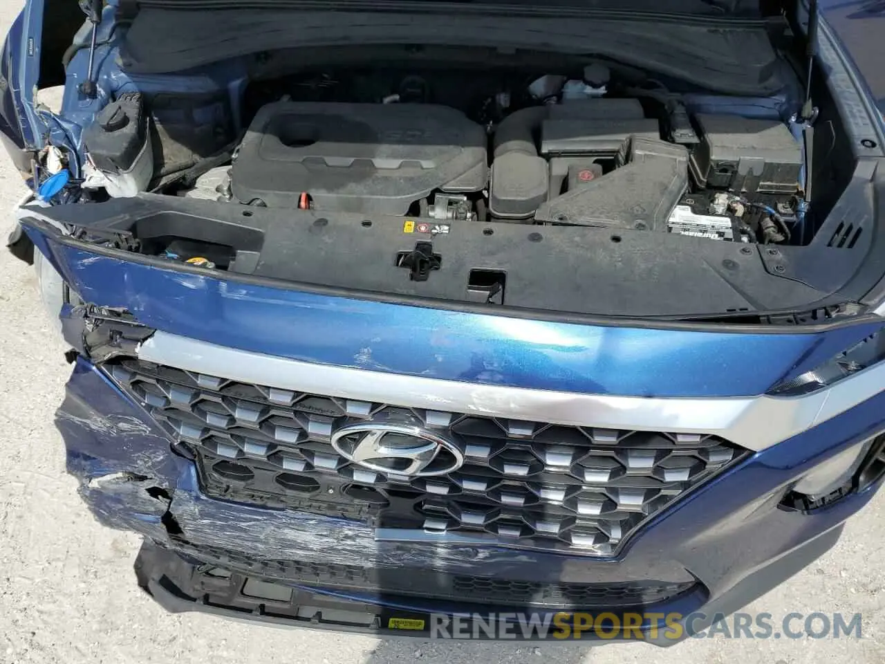12 Photograph of a damaged car 5NMS33AD6LH265528 HYUNDAI SANTA FE 2020