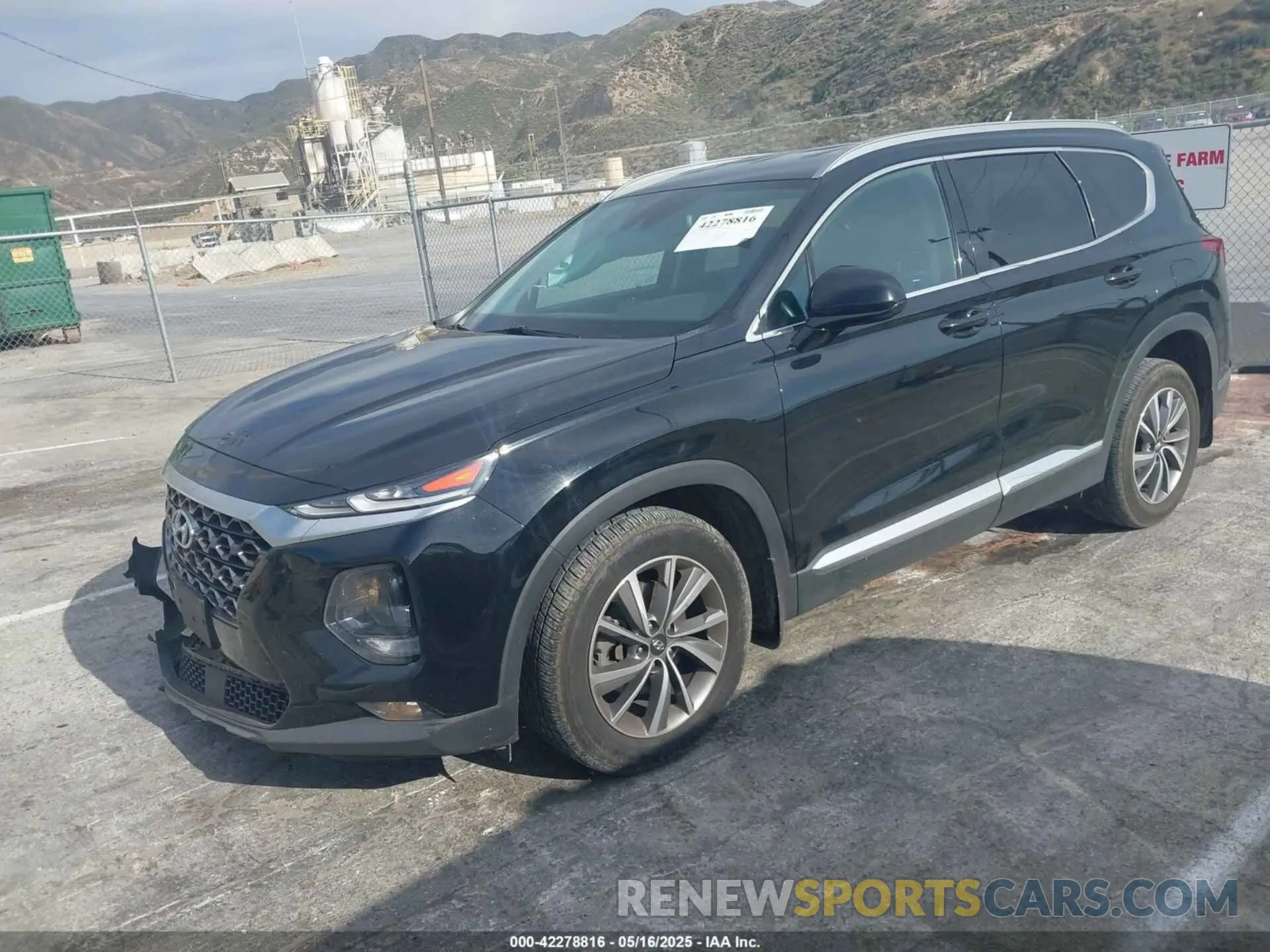2 Photograph of a damaged car 5NMS33AD7LH222140 HYUNDAI SANTA FE 2020