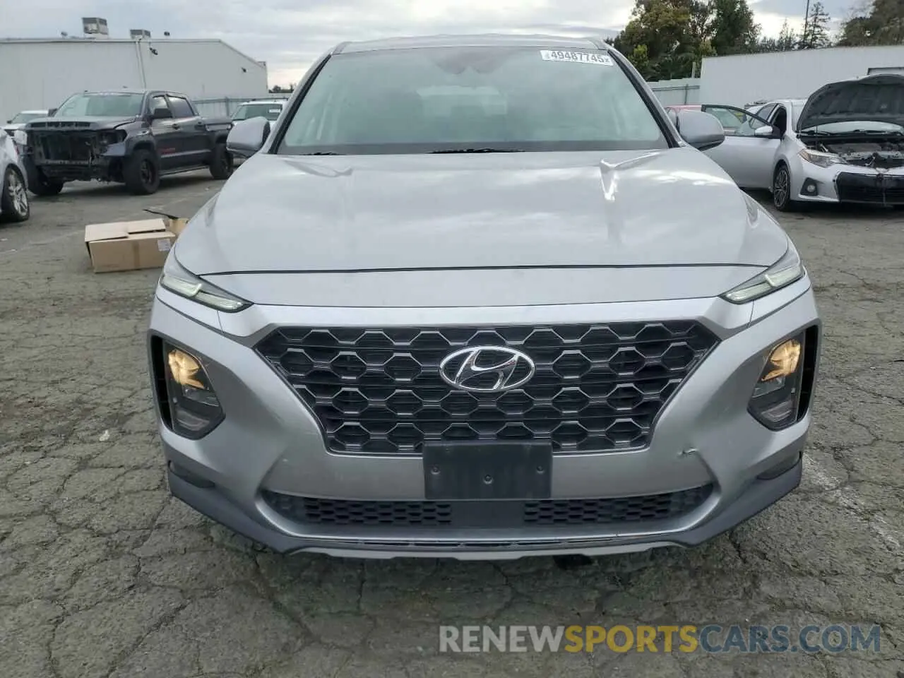 5 Photograph of a damaged car 5NMS33AD7LH287098 HYUNDAI SANTA FE 2020