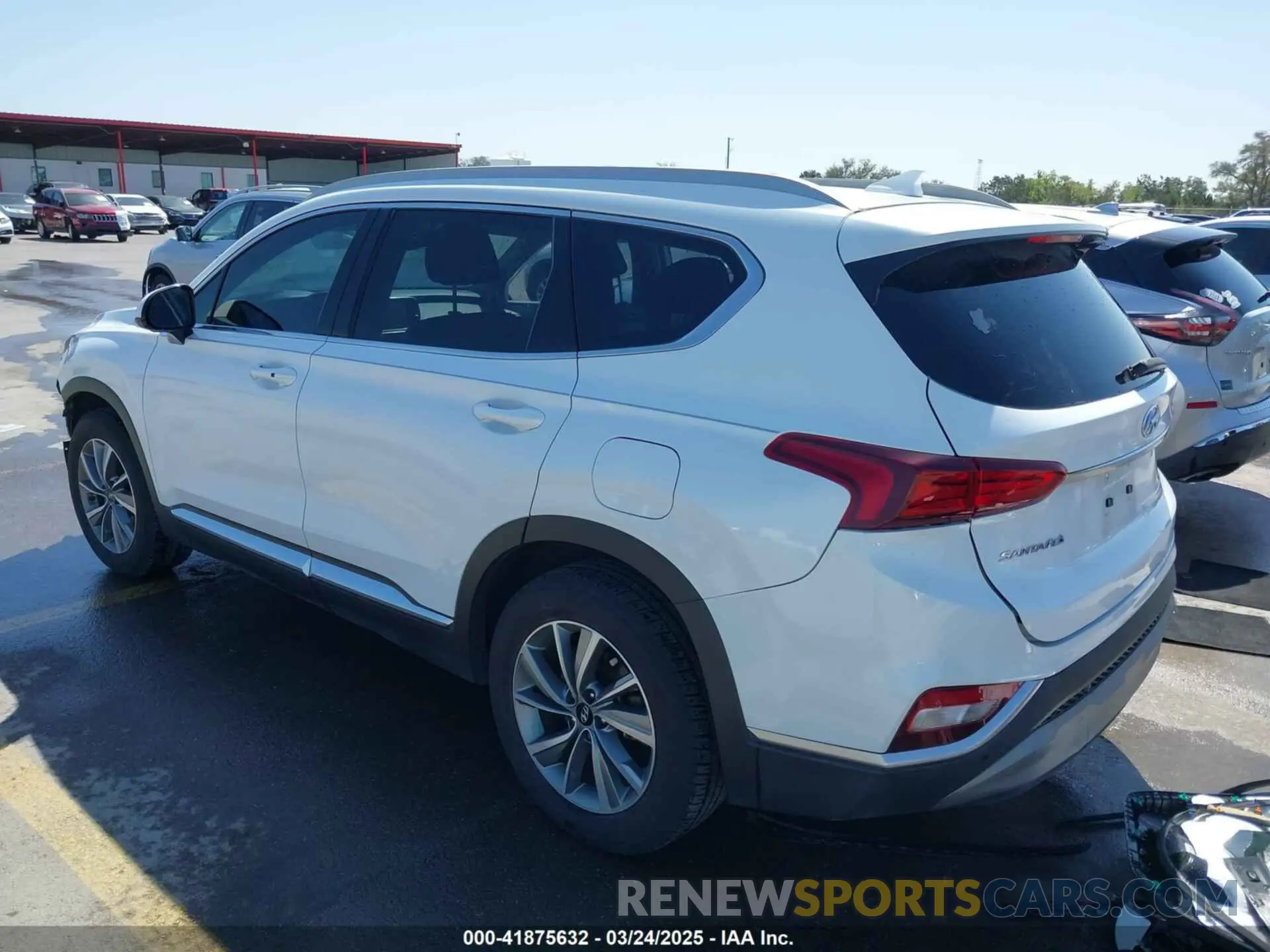 3 Фотография поврежденного автомобиля 5NMS33AD8LH194767 HYUNDAI SANTA FE 2020