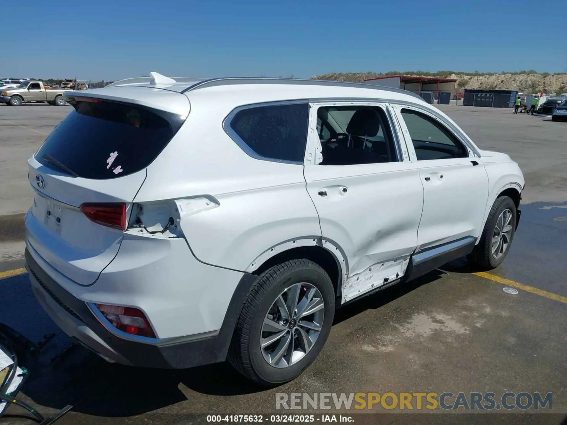4 Фотография поврежденного автомобиля 5NMS33AD8LH194767 HYUNDAI SANTA FE 2020