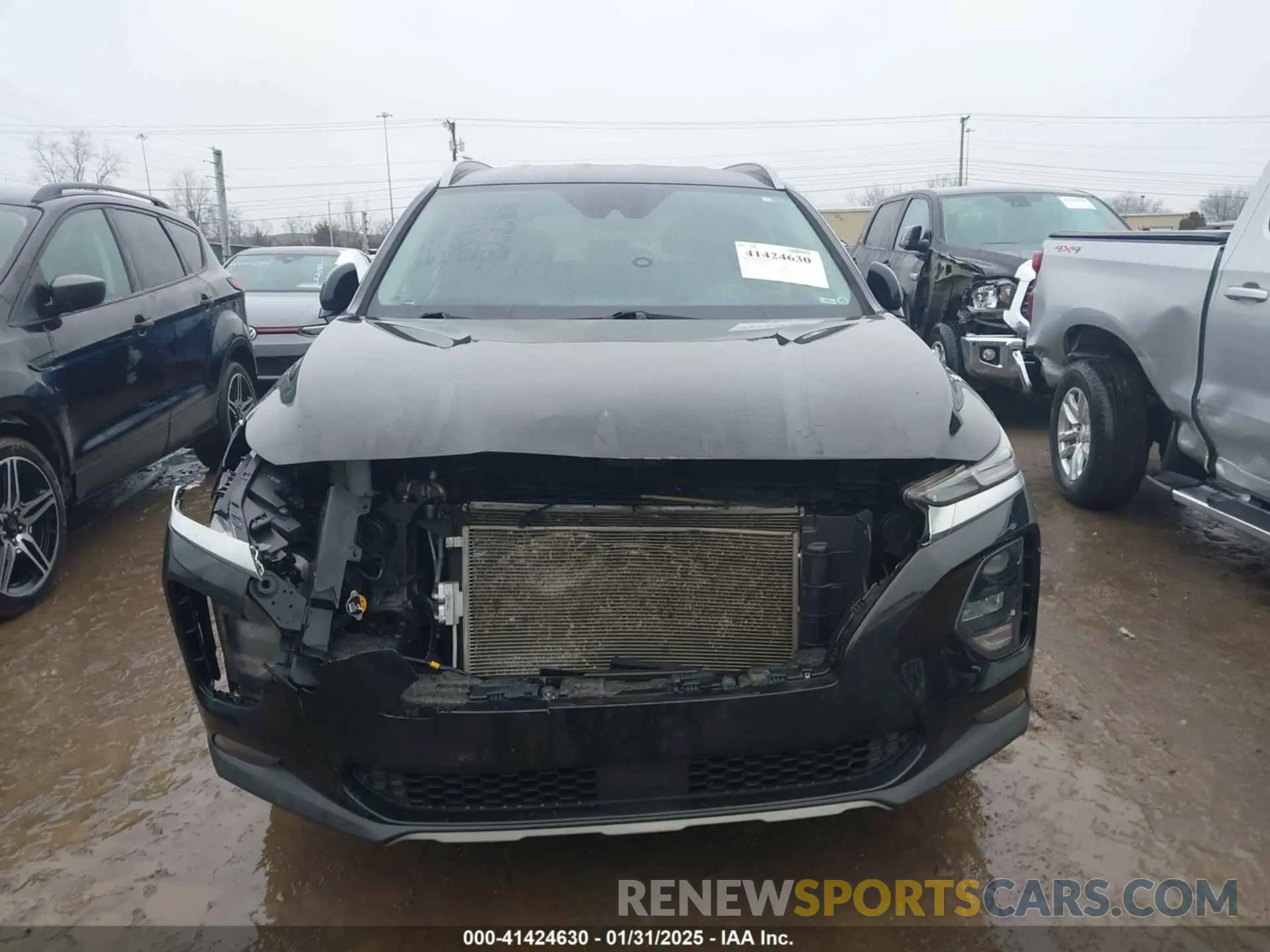 12 Photograph of a damaged car 5NMS33AD8LH205640 HYUNDAI SANTA FE 2020