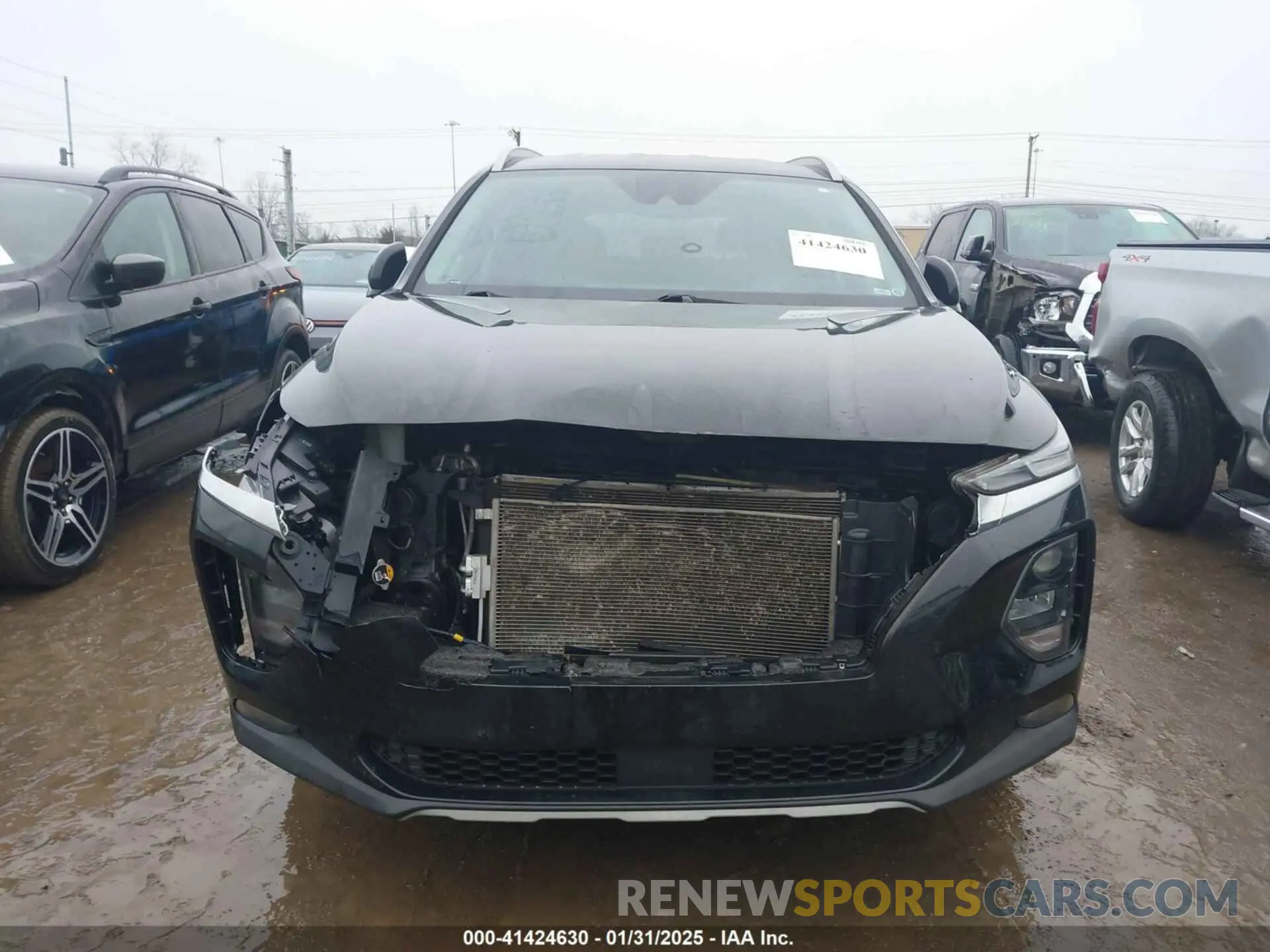 6 Photograph of a damaged car 5NMS33AD8LH205640 HYUNDAI SANTA FE 2020